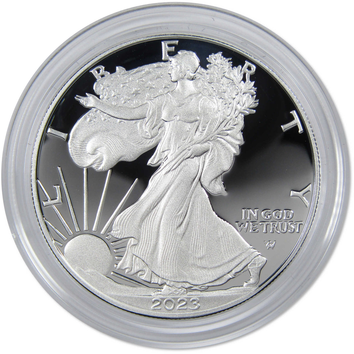 2023 W American Silver Eagle Proof $1 Coin OGP COA SKU:OPC99