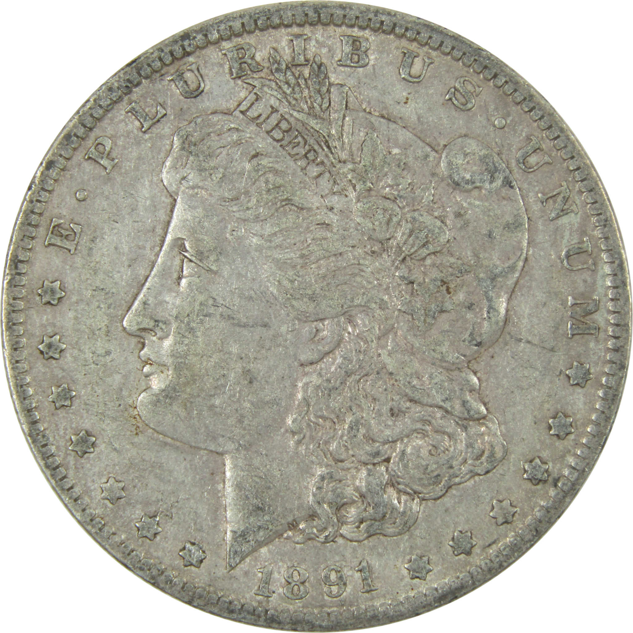 1891 O Morgan Dollar XF EF Extremely Fine Silver $1 Coin SKU:I14623 - Morgan coin - Morgan silver dollar - Morgan silver dollar for sale - Profile Coins & Collectibles