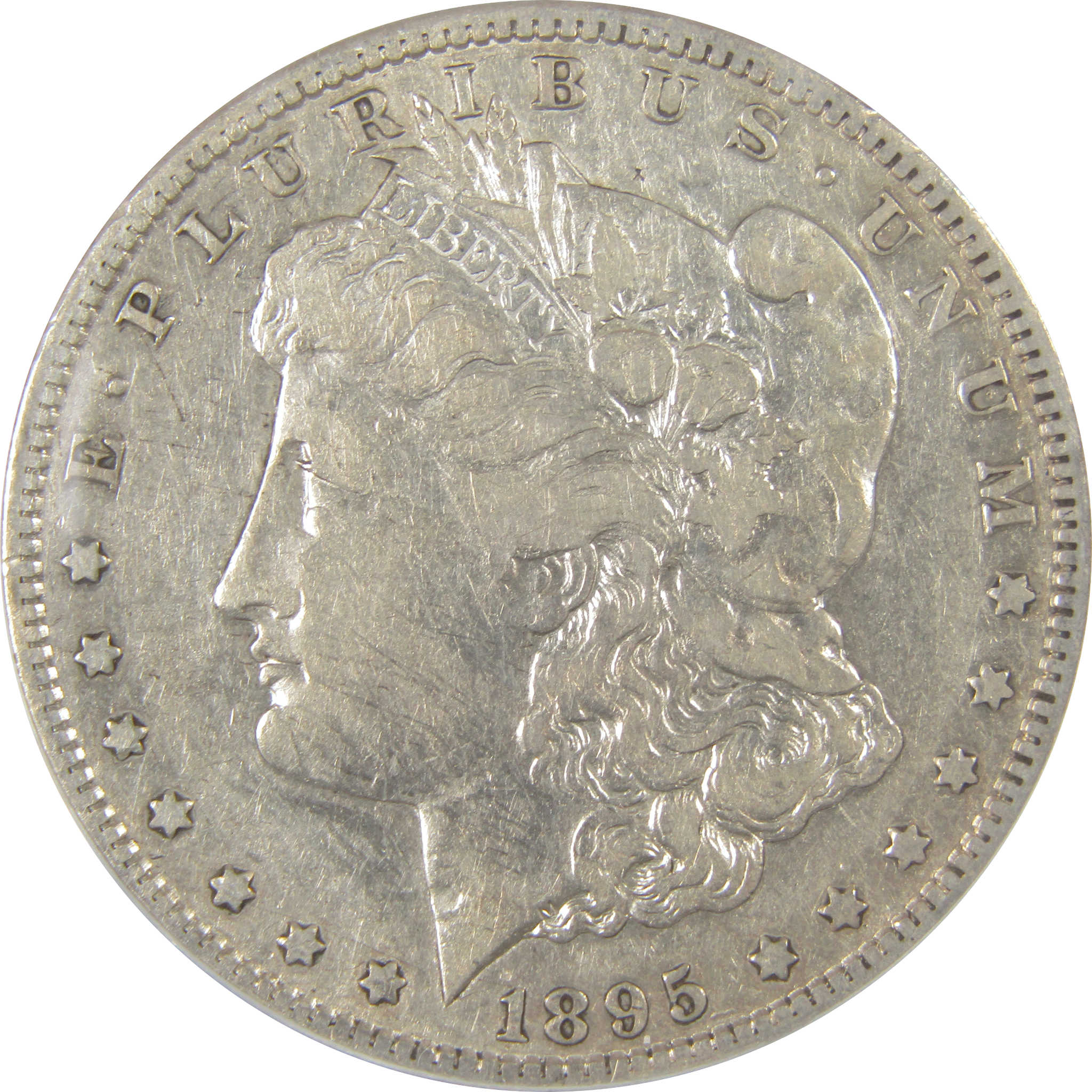1895 S Morgan Dollar VF 20 Details ANACS Silver $1 Coin SKU:I19310 - Morgan coin - Morgan silver dollar - Morgan silver dollar for sale - Profile Coins & Collectibles