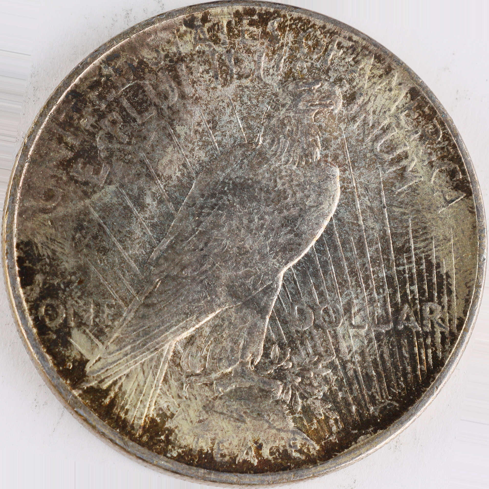 1922 D Peace Dollar Uncirculated Silver $1 Coin SKU:I12101