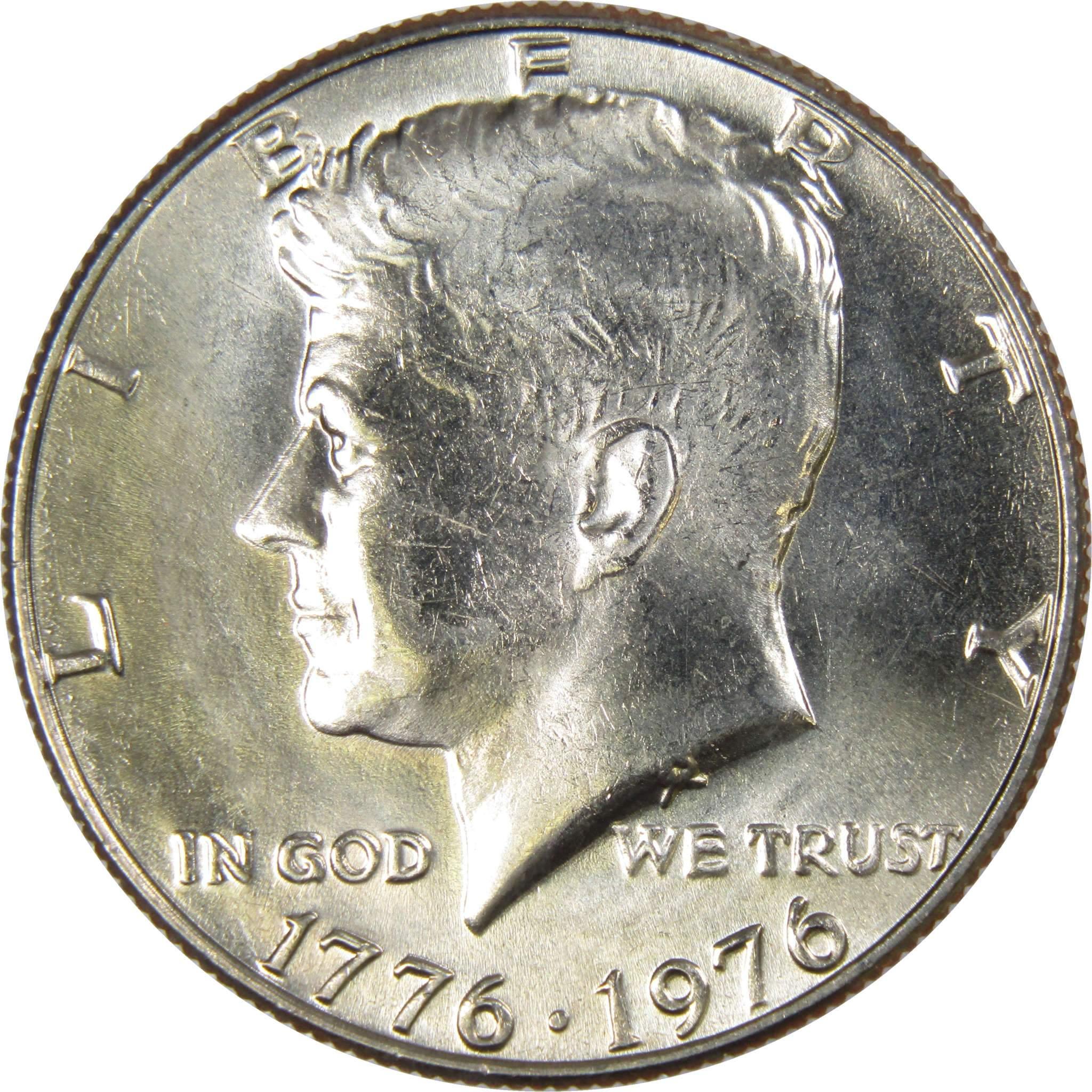 1976 Kennedy Bicentennial Half Dollar Clad Uncirculated 50c Coin