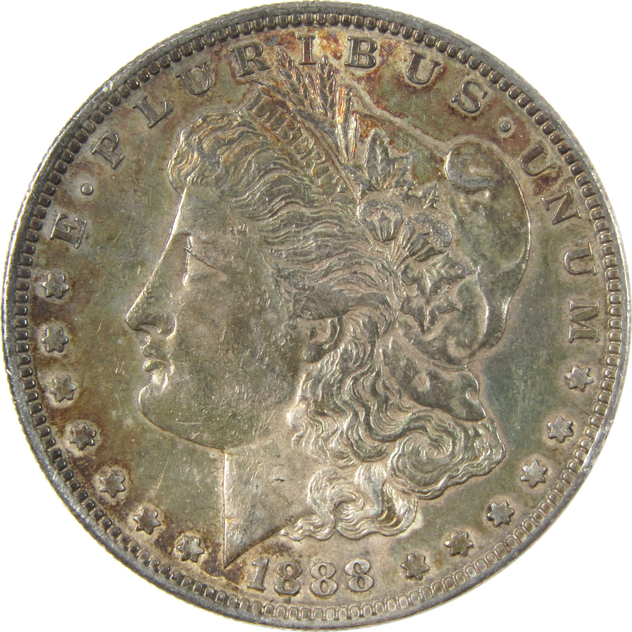 1888 S Morgan Dollar Borderline Uncirculated Silver $1 Coin SKU:I14153 - Morgan coin - Morgan silver dollar - Morgan silver dollar for sale - Profile Coins & Collectibles