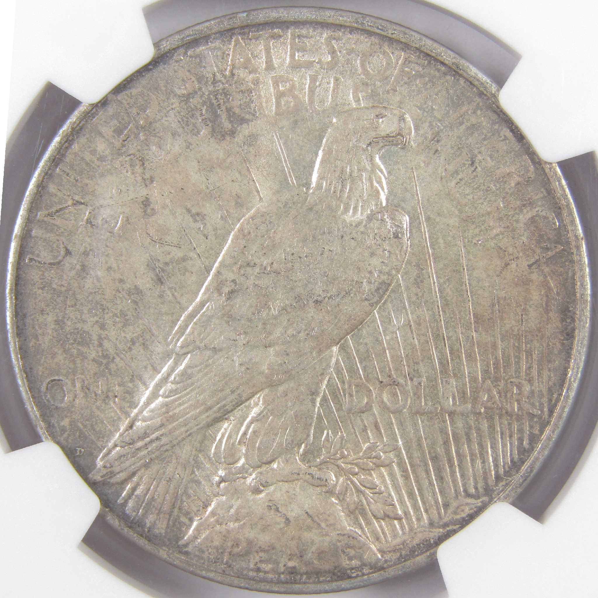 1927 D Peace Dollar AU 58 NGC Silver $1 Coin SKU:I18217