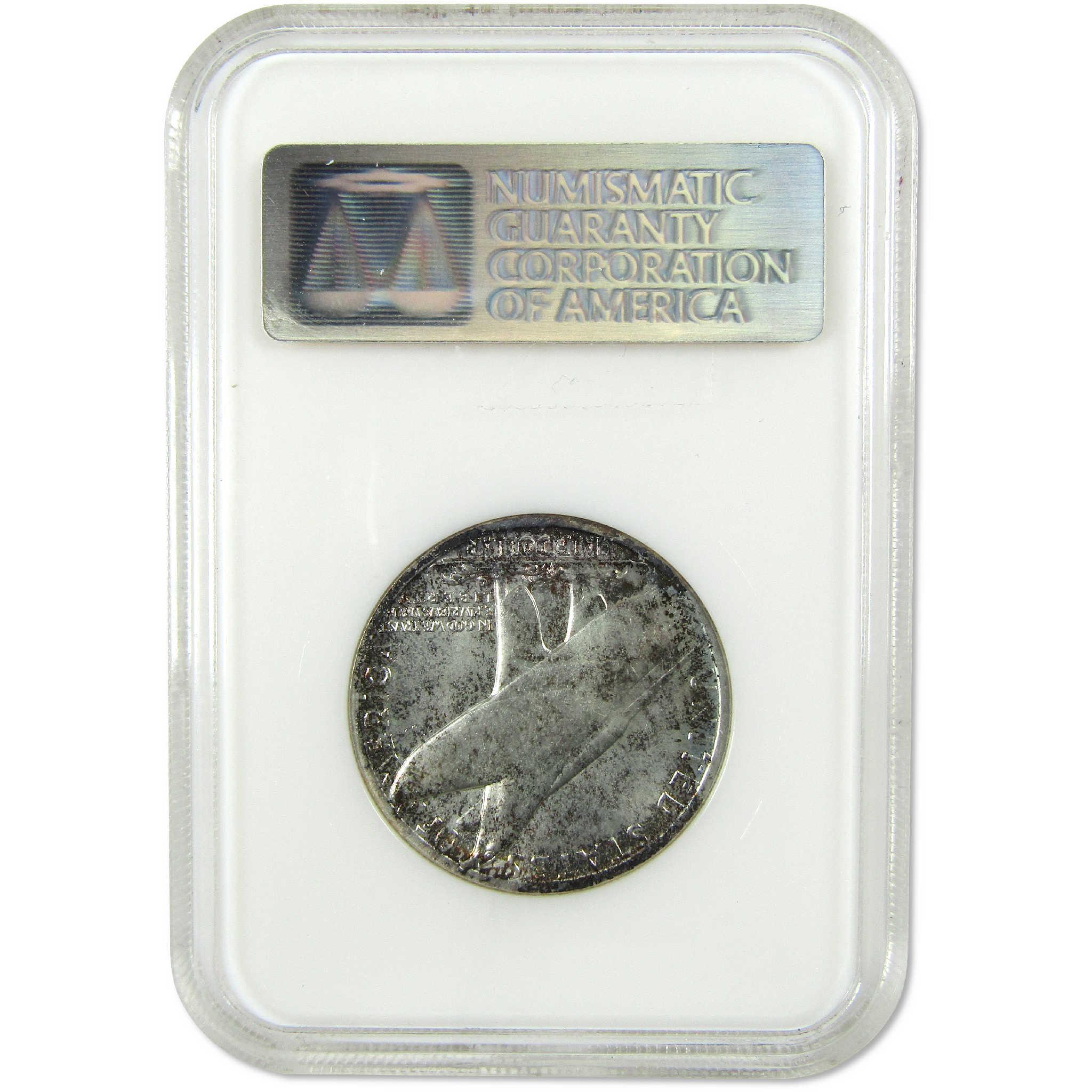 1936 Bridgeport Connecticut Commemorative Silver Half Dollar MS 64 NGC