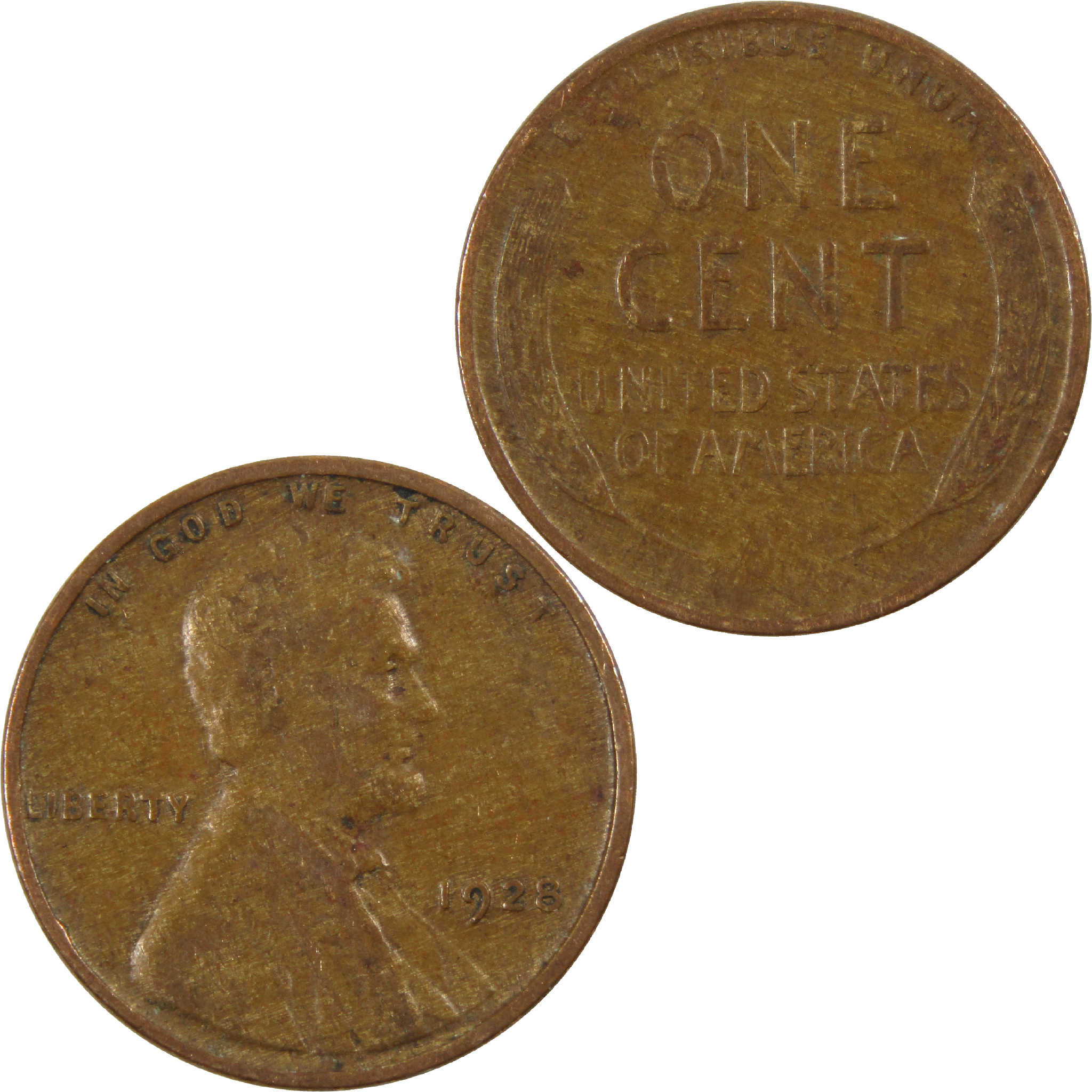 1928 Lincoln Wheat Cent VG Very Good Penny 1c Coin