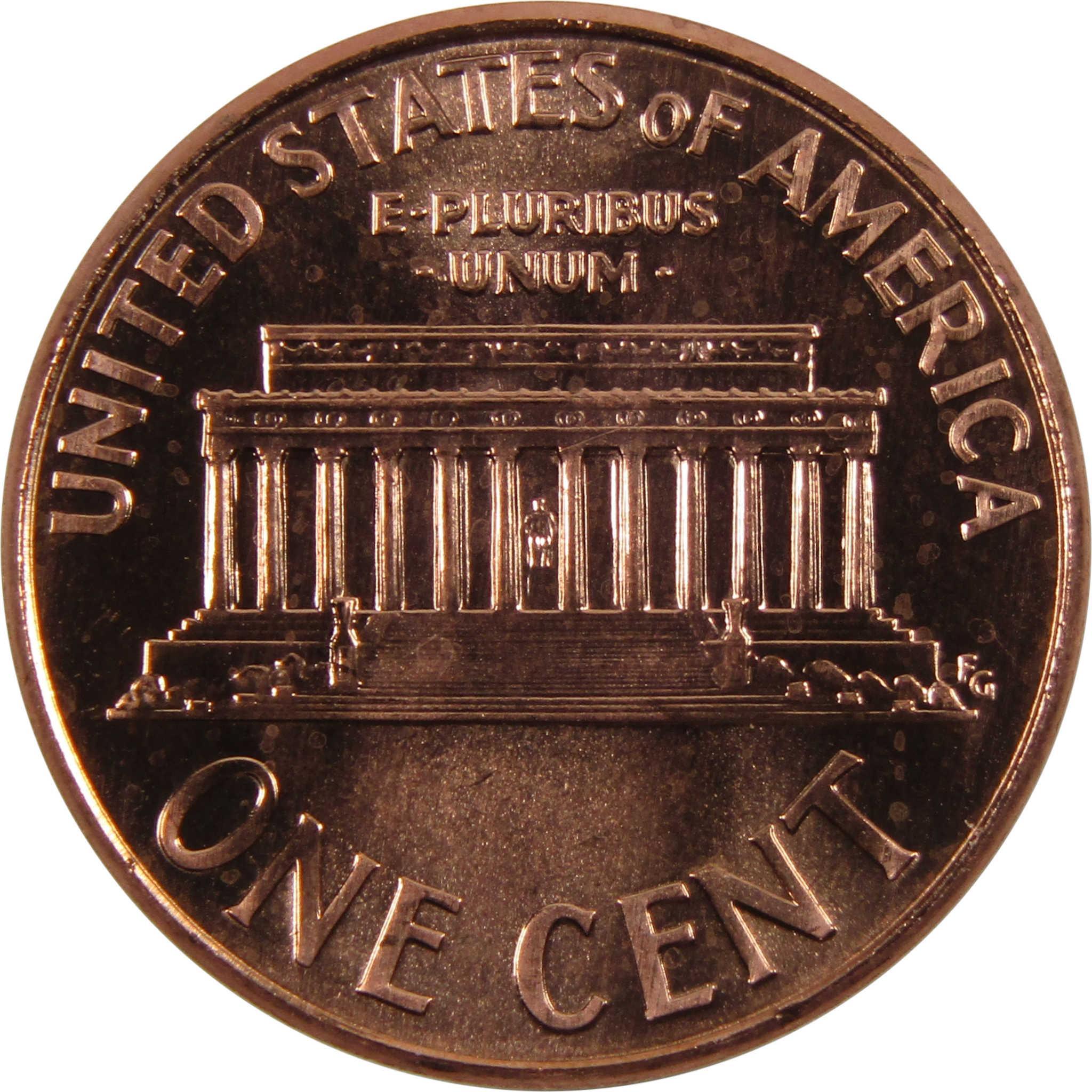 2007 D Lincoln Memorial Cent BU Uncirculated Penny 1c Coin