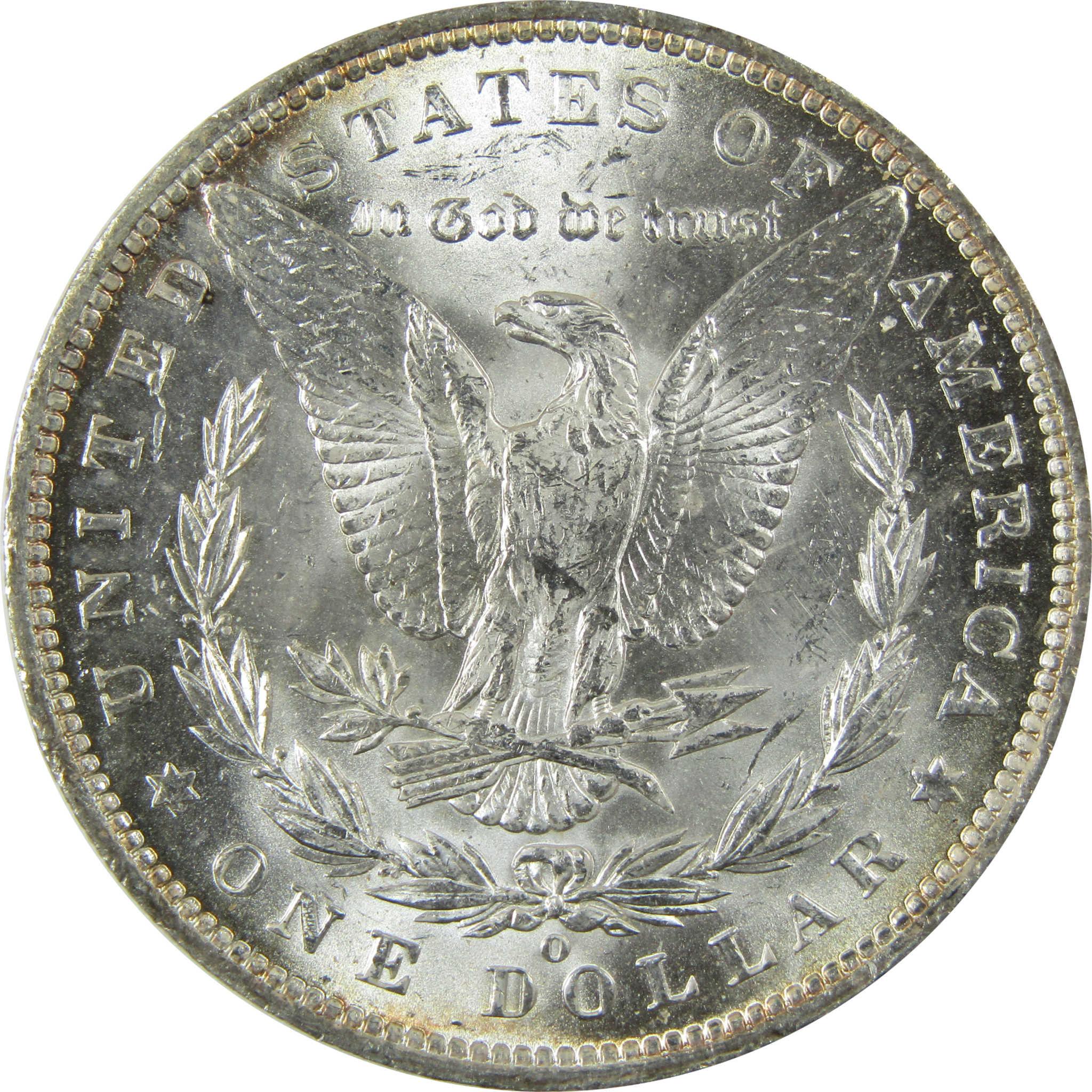 1890 O Morgan Silver Dollar Uncirculated Mint State $1 Coin SKU:CP1409 - Morgan coin - Morgan silver dollar - Morgan silver dollar for sale - Profile Coins & Collectibles