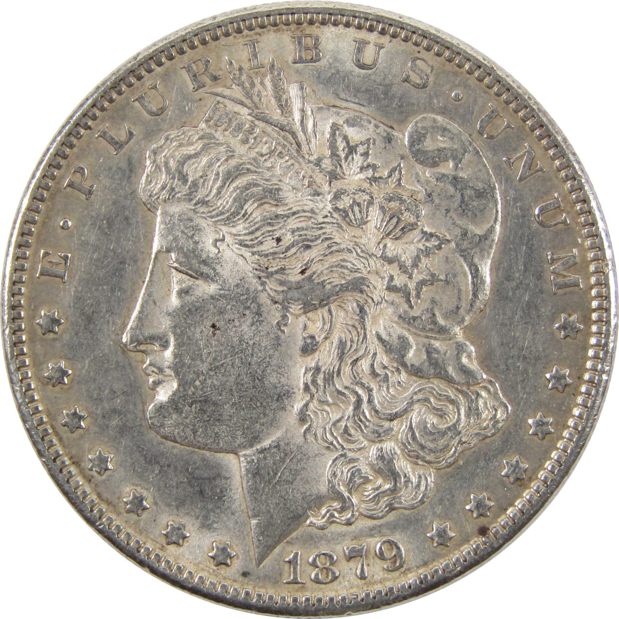 1879 S Rev 78 Morgan Dollar Borderline Unc 90% Silver $1 SKU:I10622 - Morgan coin - Morgan silver dollar - Morgan silver dollar for sale - Profile Coins & Collectibles