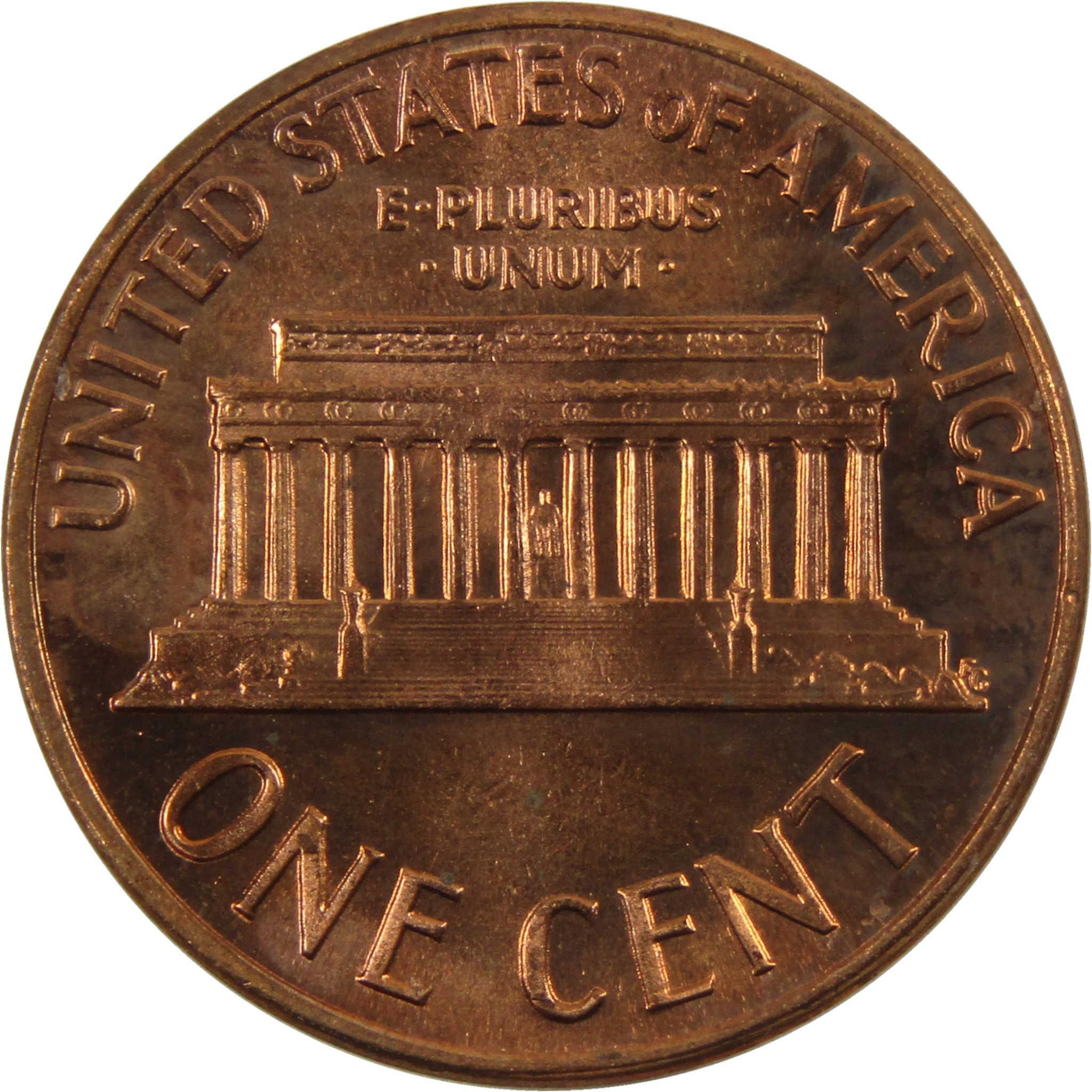 1968 D Lincoln Memorial Cent BU Uncirculated Penny 1c Coin