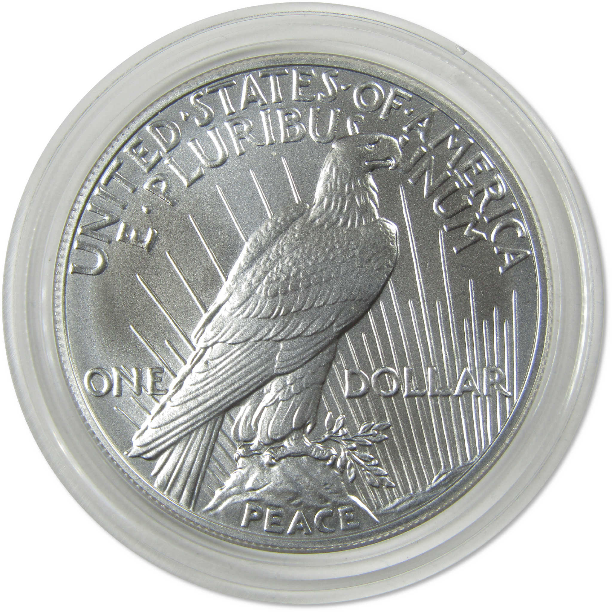 2025 Peace Dollar BU Uncirculated .999 Silver Bullion $1 Coin OGP COA