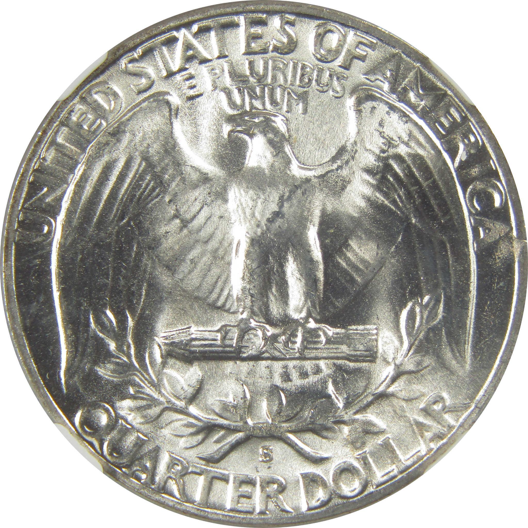 1951 S Washington Quarter MS 66 NGC Silver Bag Fragment SKU:I20524