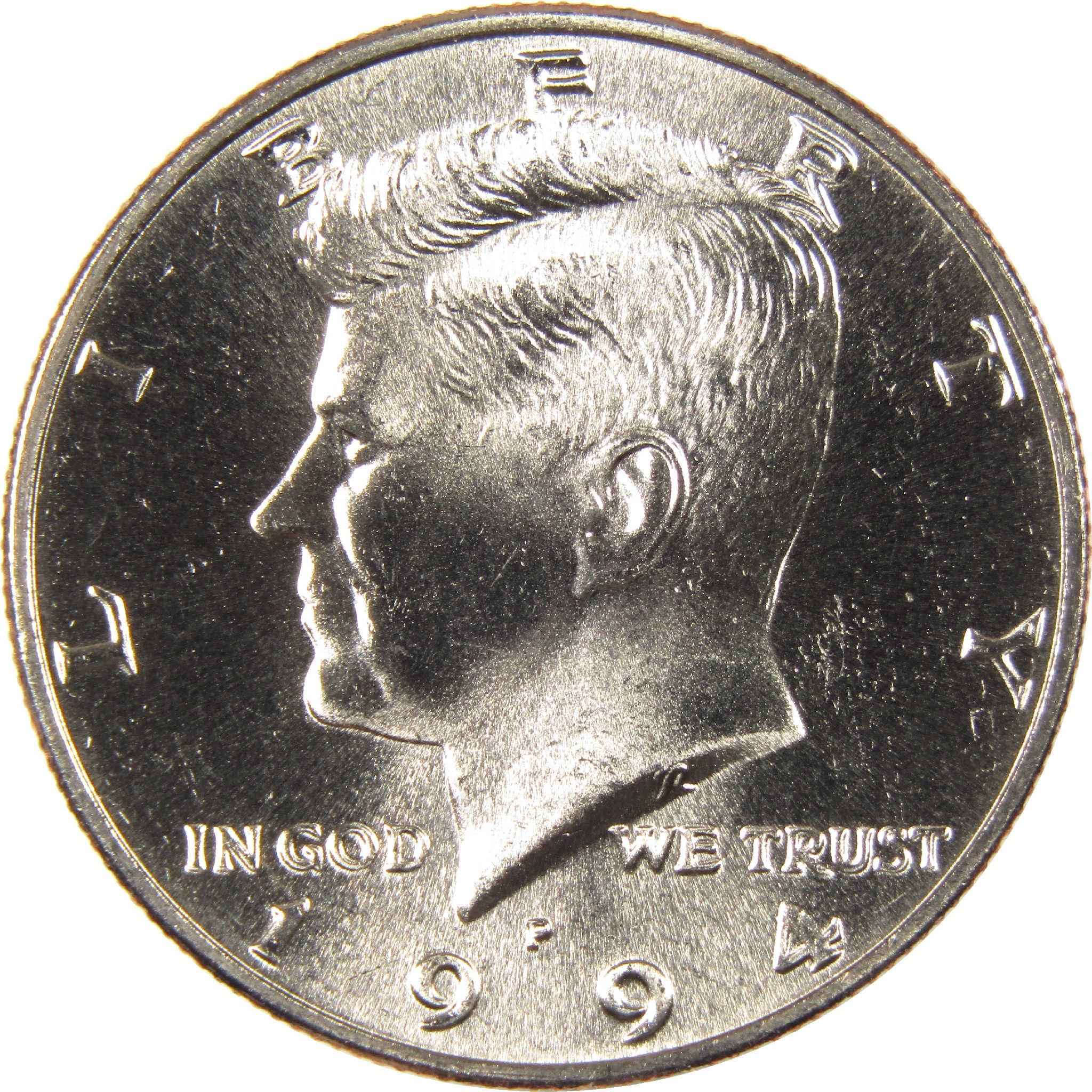 1994 P Kennedy Half Dollar Uncirculated Clad 50c Coin