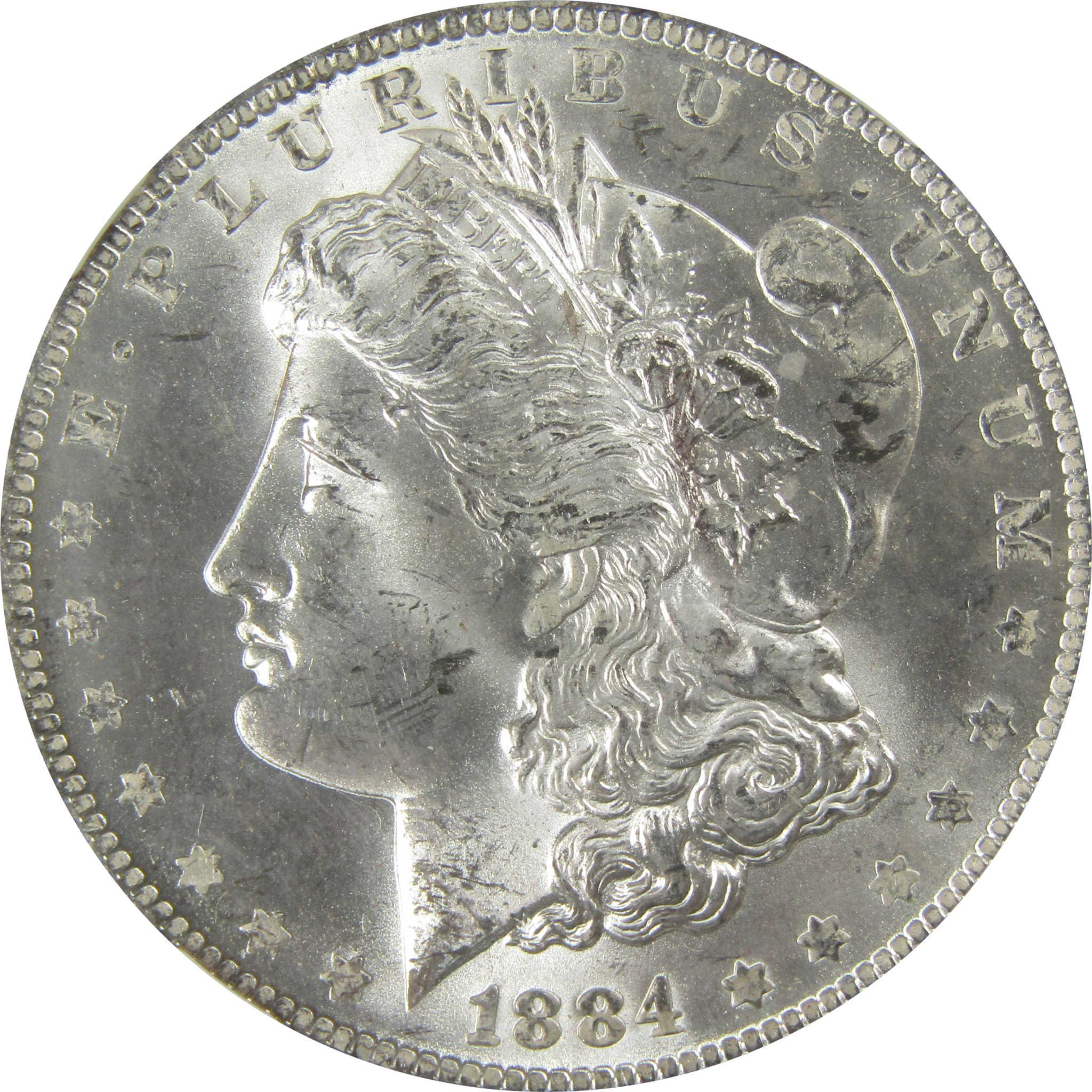1884 O Morgan Silver Dollar MS 64 NGC Uncirculated $1 Coin SKU:CP391 - Morgan coin - Morgan silver dollar - Morgan silver dollar for sale - Profile Coins & Collectibles