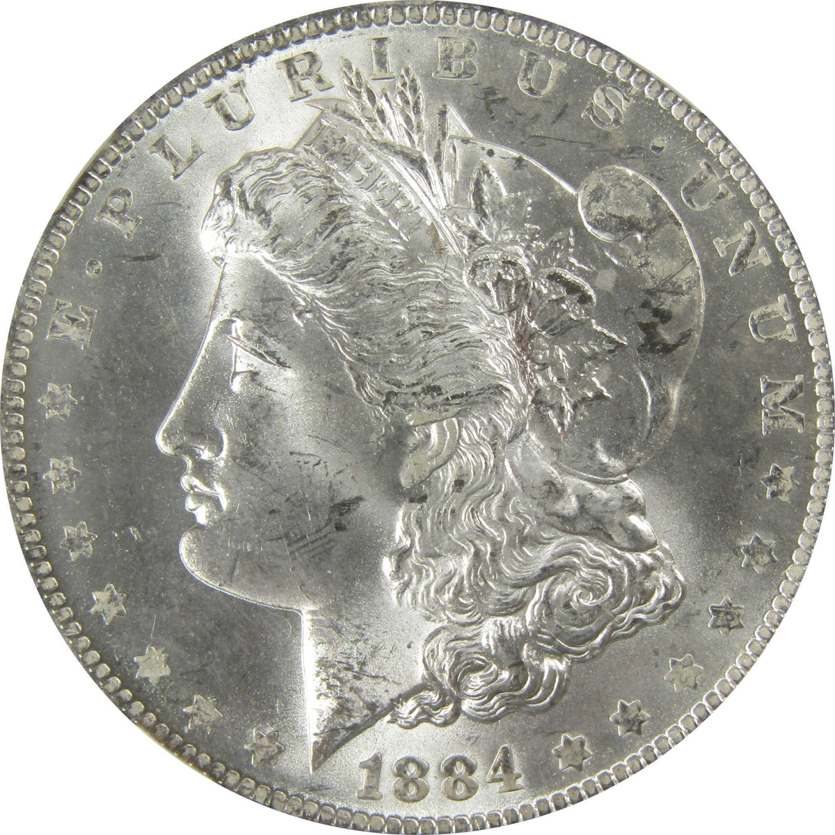 1884 O Morgan Silver Dollar MS 64 NGC Uncirculated $1 Coin SKU:CP391 - Morgan coin - Morgan silver dollar - Morgan silver dollar for sale - Profile Coins & Collectibles