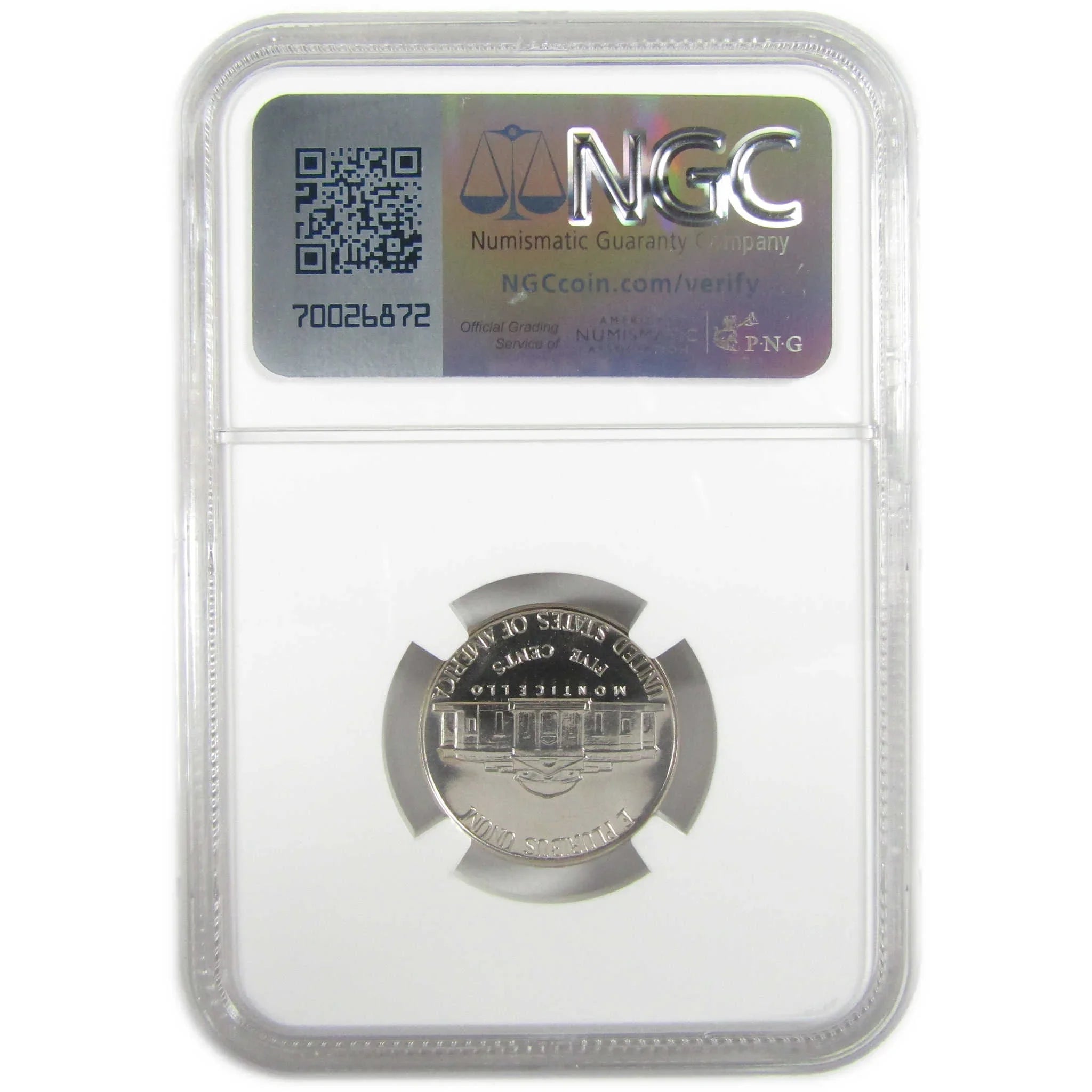 1952 Jefferson Nickel PF 68 NGC Proof 5c Coin Collectible SKU:I27352