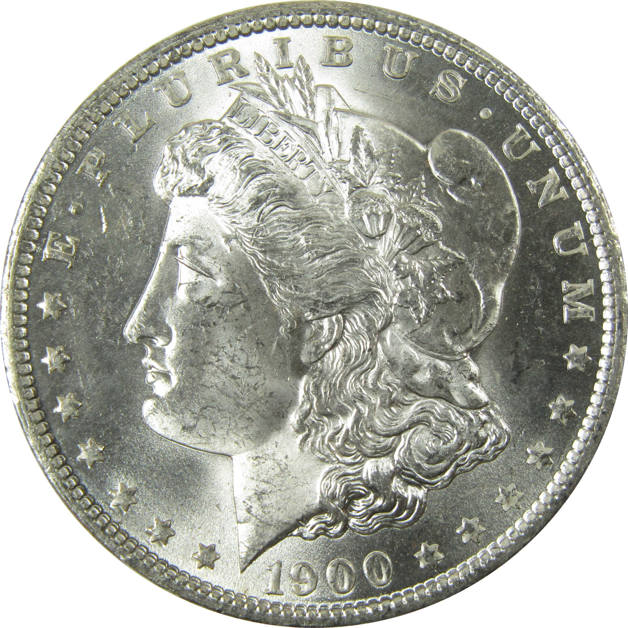 1900 O Morgan Silver Dollar Uncirculated Mint State $1 Coin SKU:I28371
