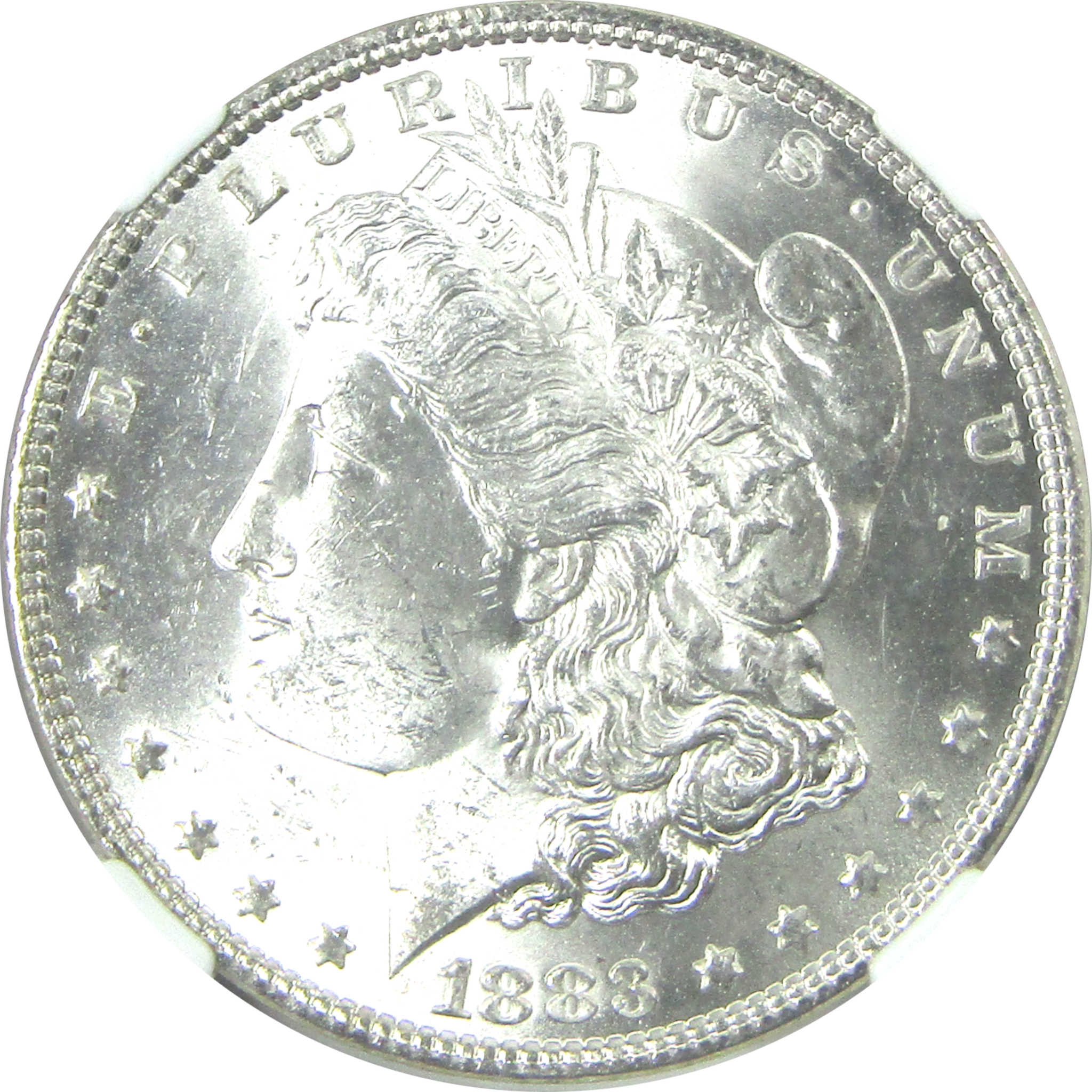 1883 Morgan Dollar MS 63 NGC Silver $1 Uncirculated Coin SKU:I15856 - Morgan coin - Morgan silver dollar - Morgan silver dollar for sale - Profile Coins & Collectibles