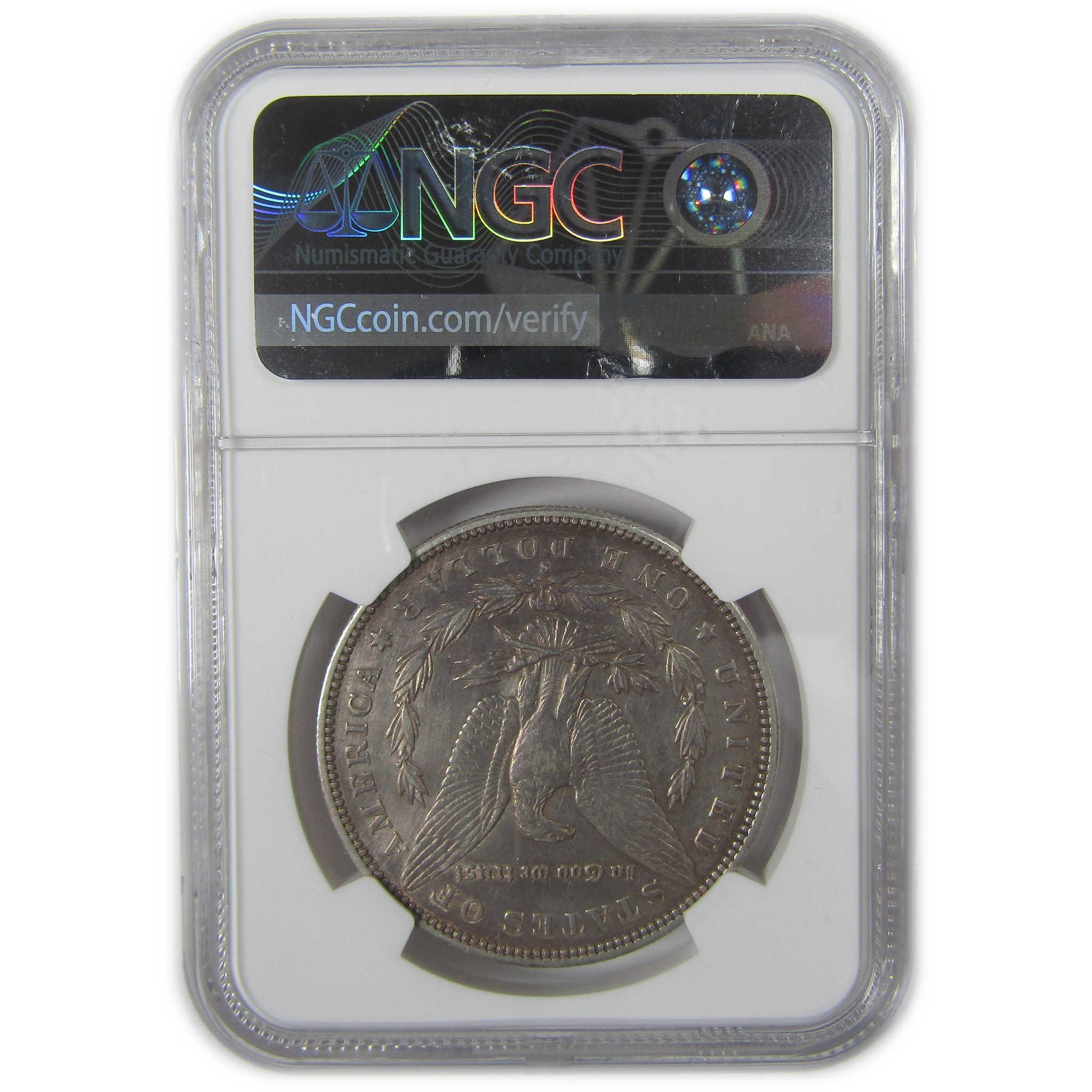 1896 S Morgan Dollar AU Details NGC Silver $1 Coin SKU:I23345 - Morgan coin - Morgan silver dollar - Morgan silver dollar for sale - Profile Coins & Collectibles