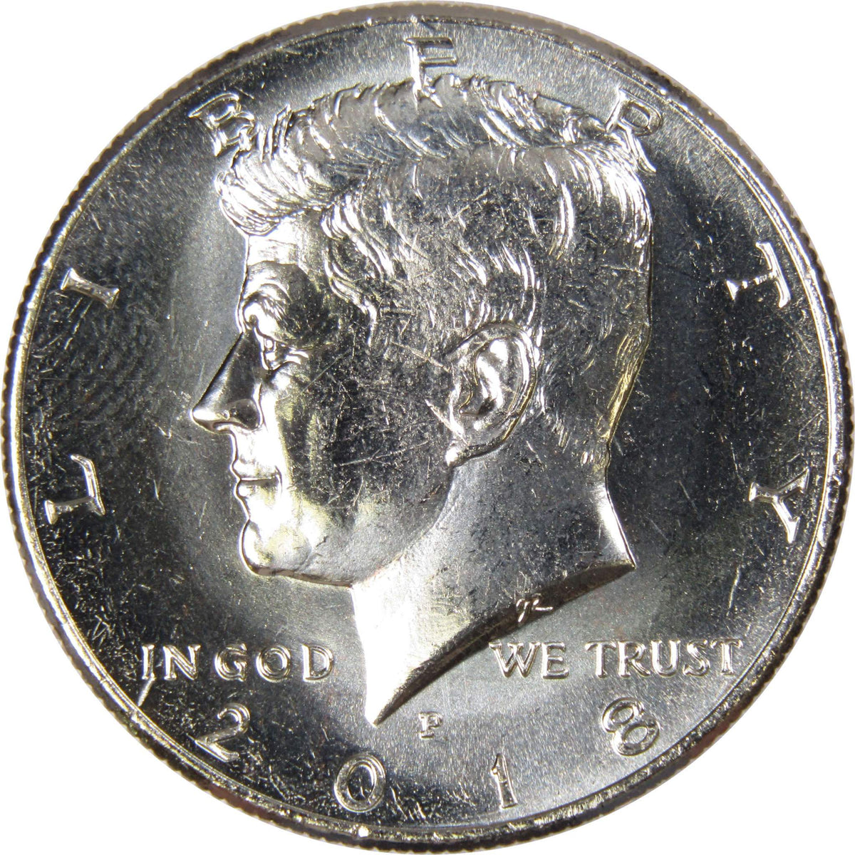 2018 P Kennedy Half Dollar Clad Uncirculated Mint State 50c Coin