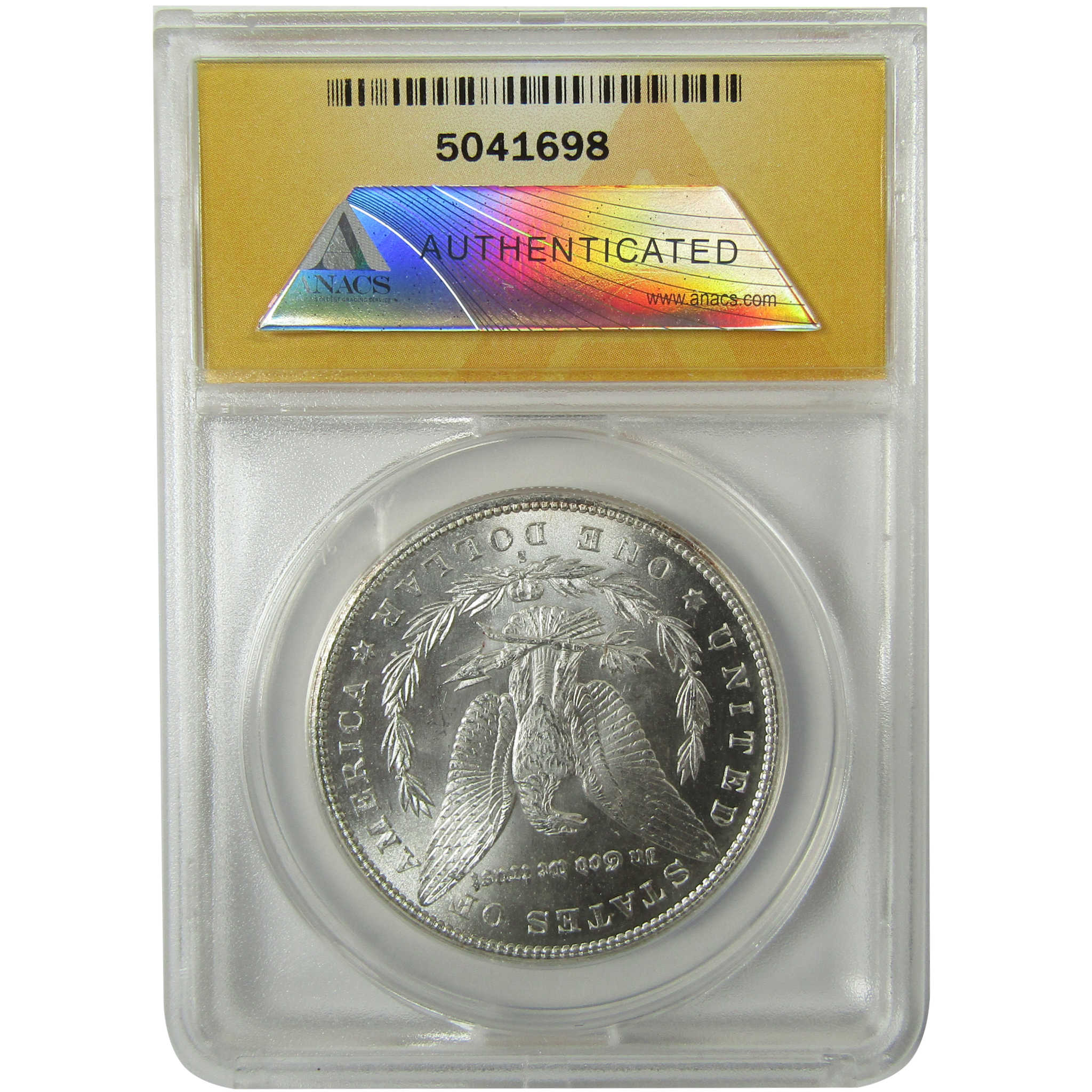 1879 S Rev 79 Morgan Silver Dollar MS 64 ANACS Uncirculated SKU:I28310