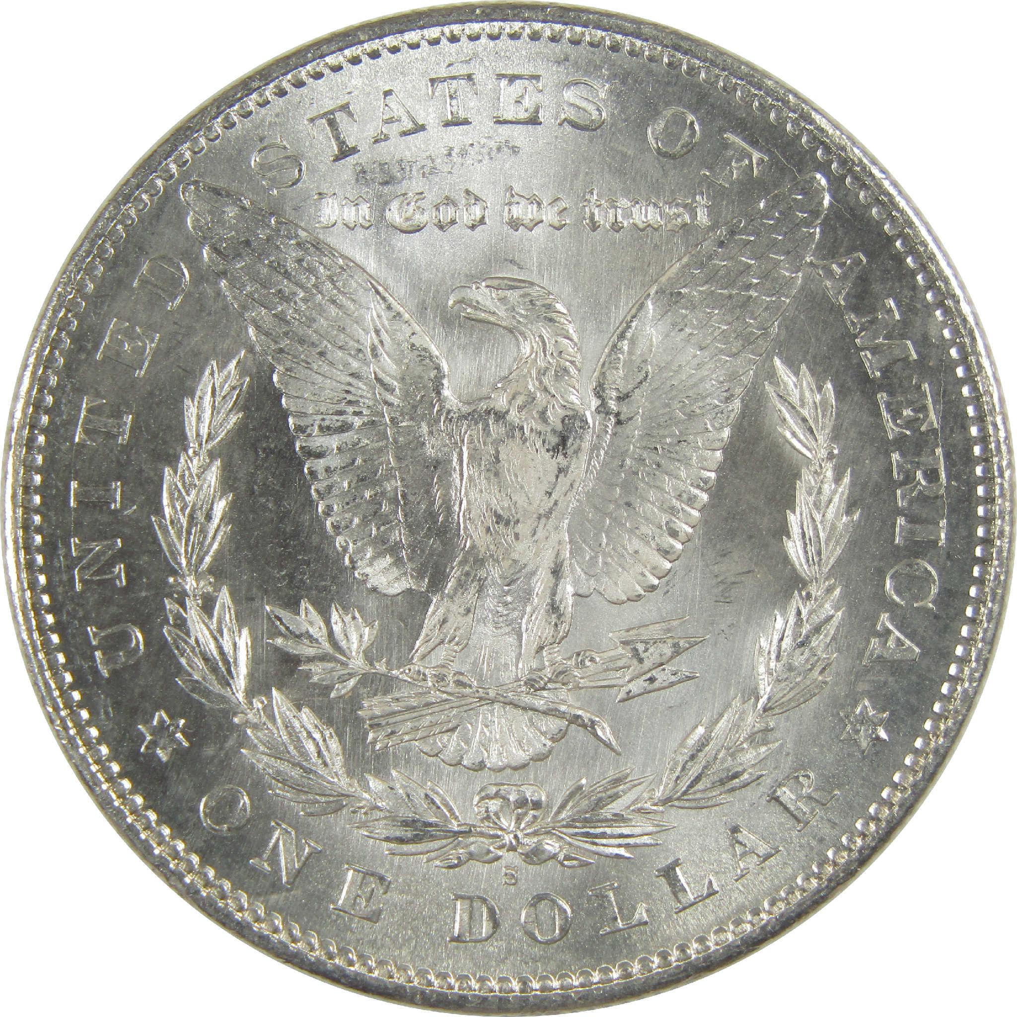 1878 S Morgan Dollar BU Gem Uncirculated Silver $1 Coin - Morgan coin - Morgan silver dollar - Morgan silver dollar for sale - Profile Coins & Collectibles