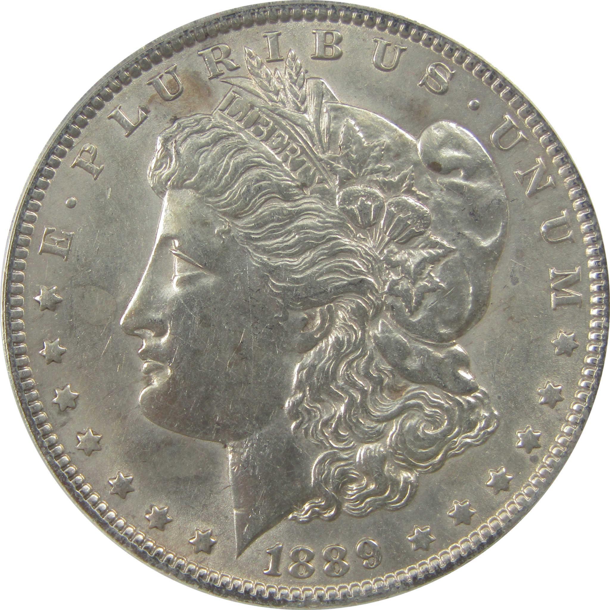 1889 O Morgan Dollar AU 58 Details ANACS Silver $1 Coin SKU:I22352 - Morgan coin - Morgan silver dollar - Morgan silver dollar for sale - Profile Coins & Collectibles