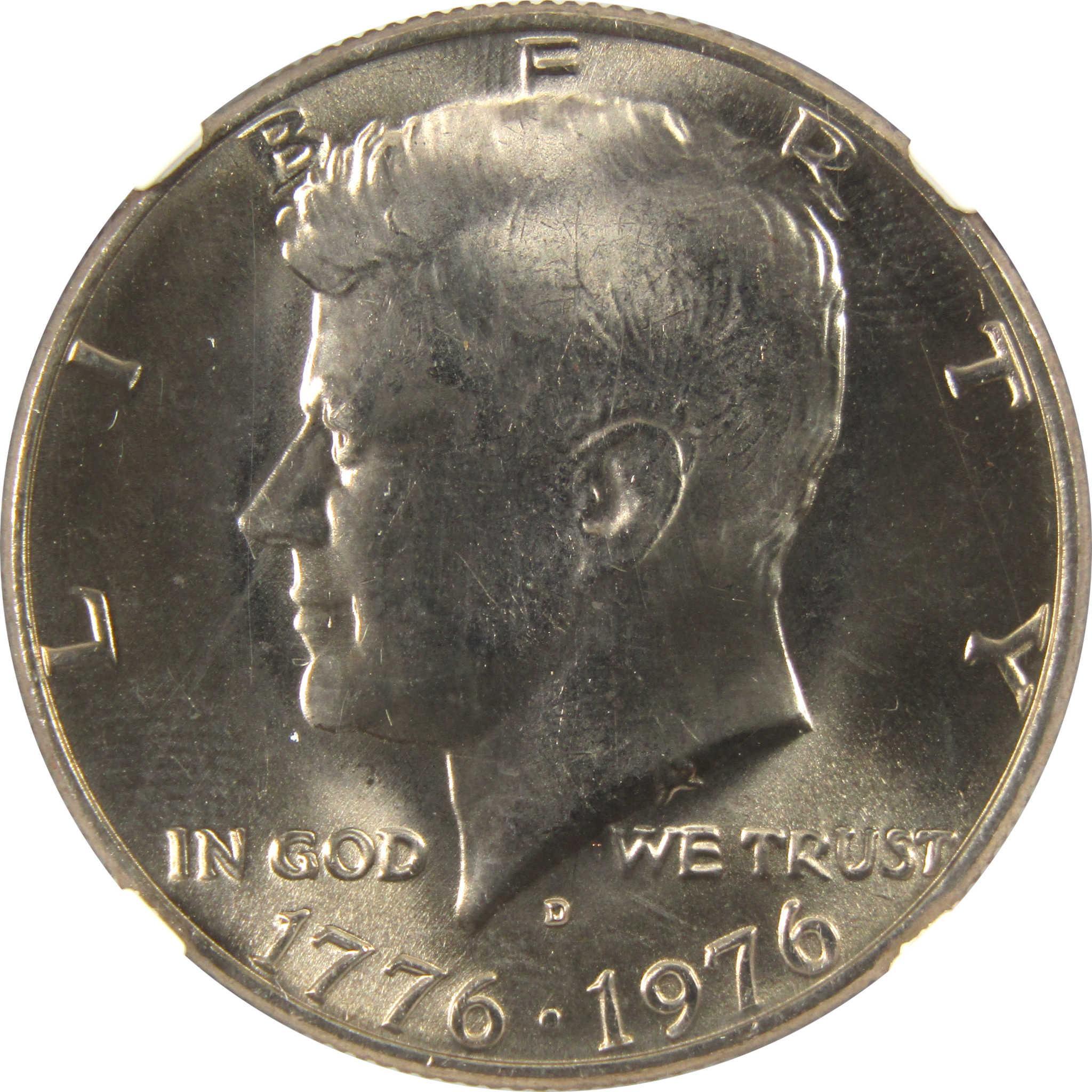 1976 D Kennedy Bicentennial 50c MS 67 NGC Clad Unc SKU:I9795