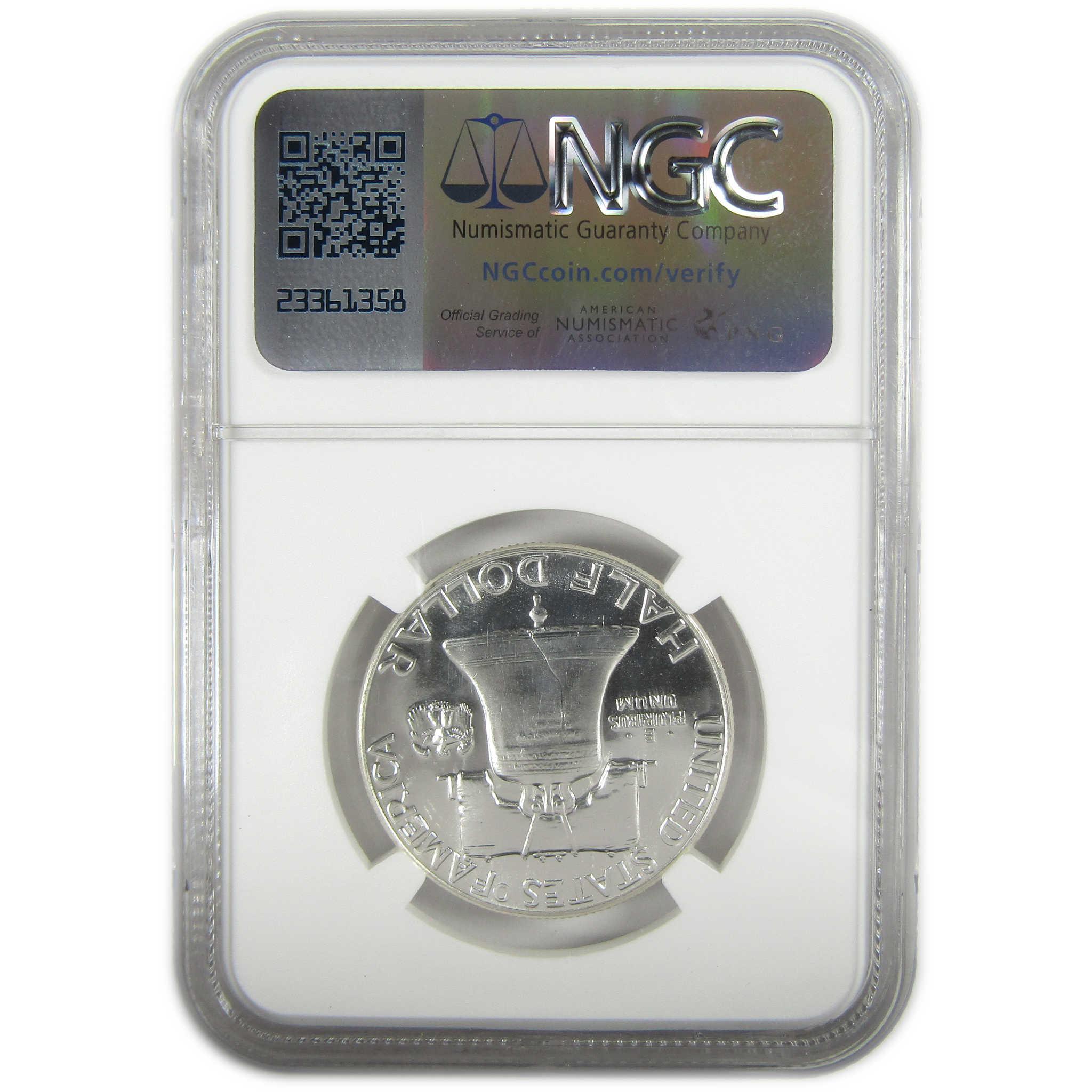 1955 Franklin Silver Half Dollar PF 68 NGC Proof 50c Coin SKU:I27401