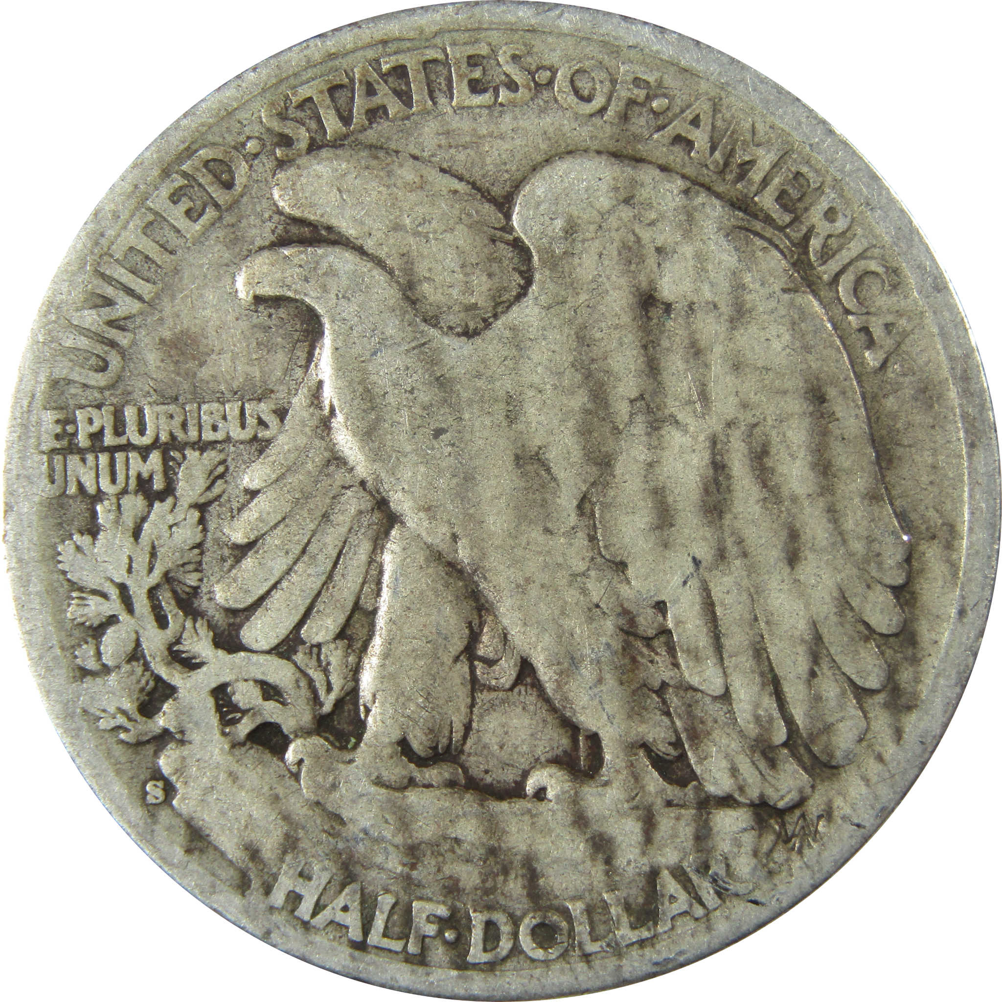 1928 S Liberty Walking Silver Half Dollar G Good 50c Coin SKU:CP510