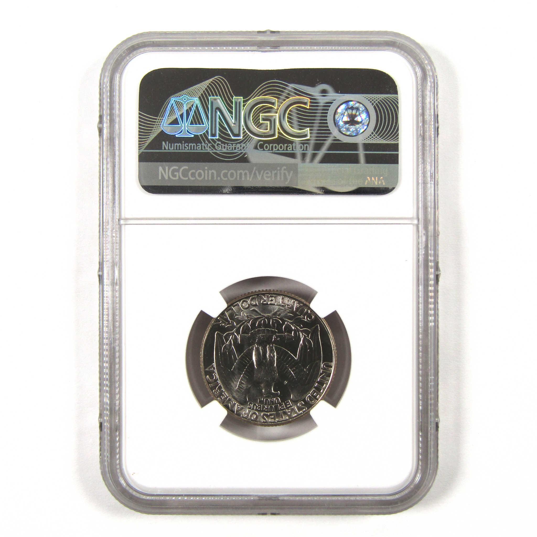 1991 D Washington Quarter MS 66 NGC Clad 25c Uncirculated SKU:I9517