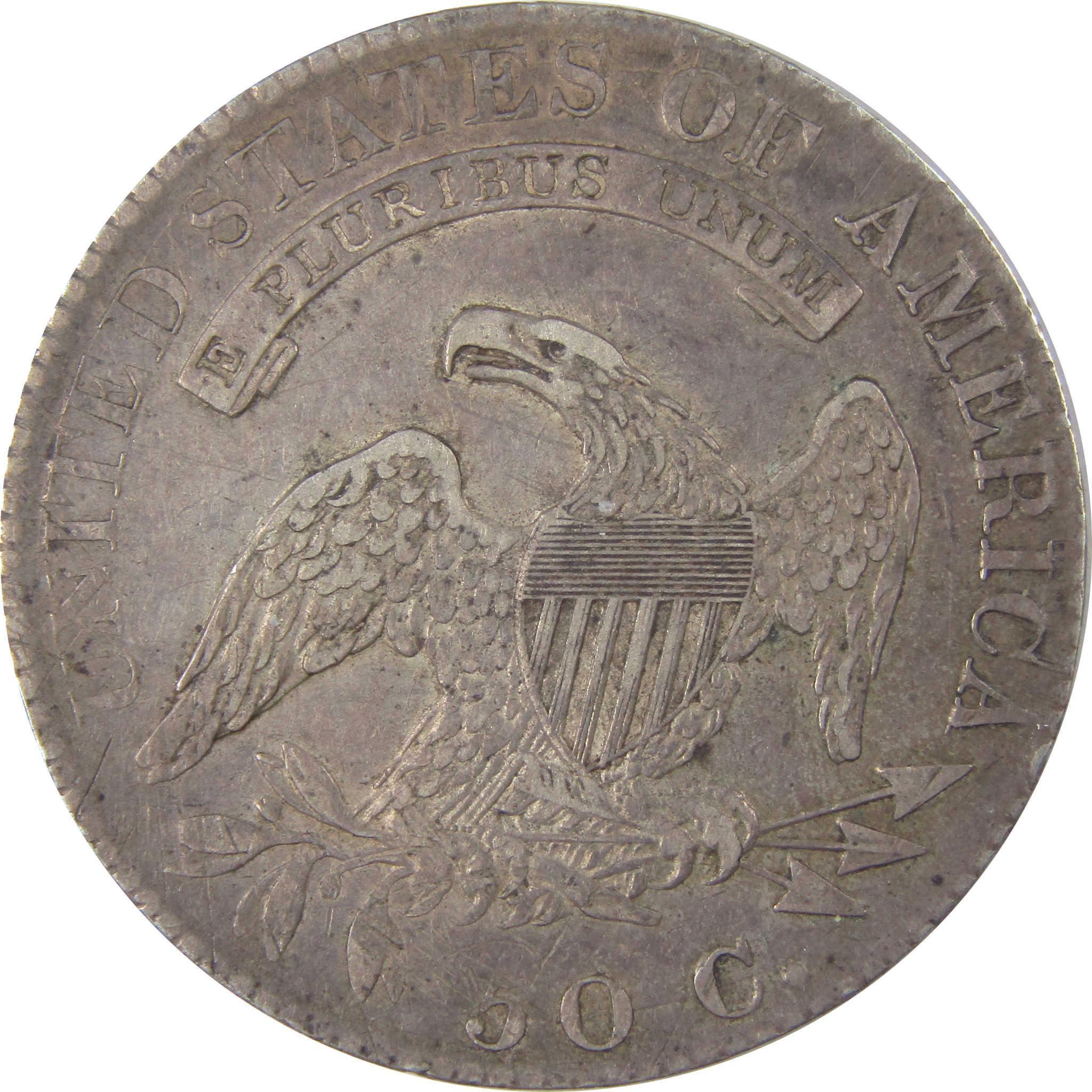 1819 Large 9 Capped Bust Half Dollar Extremely Fine Silver SKU:I17990