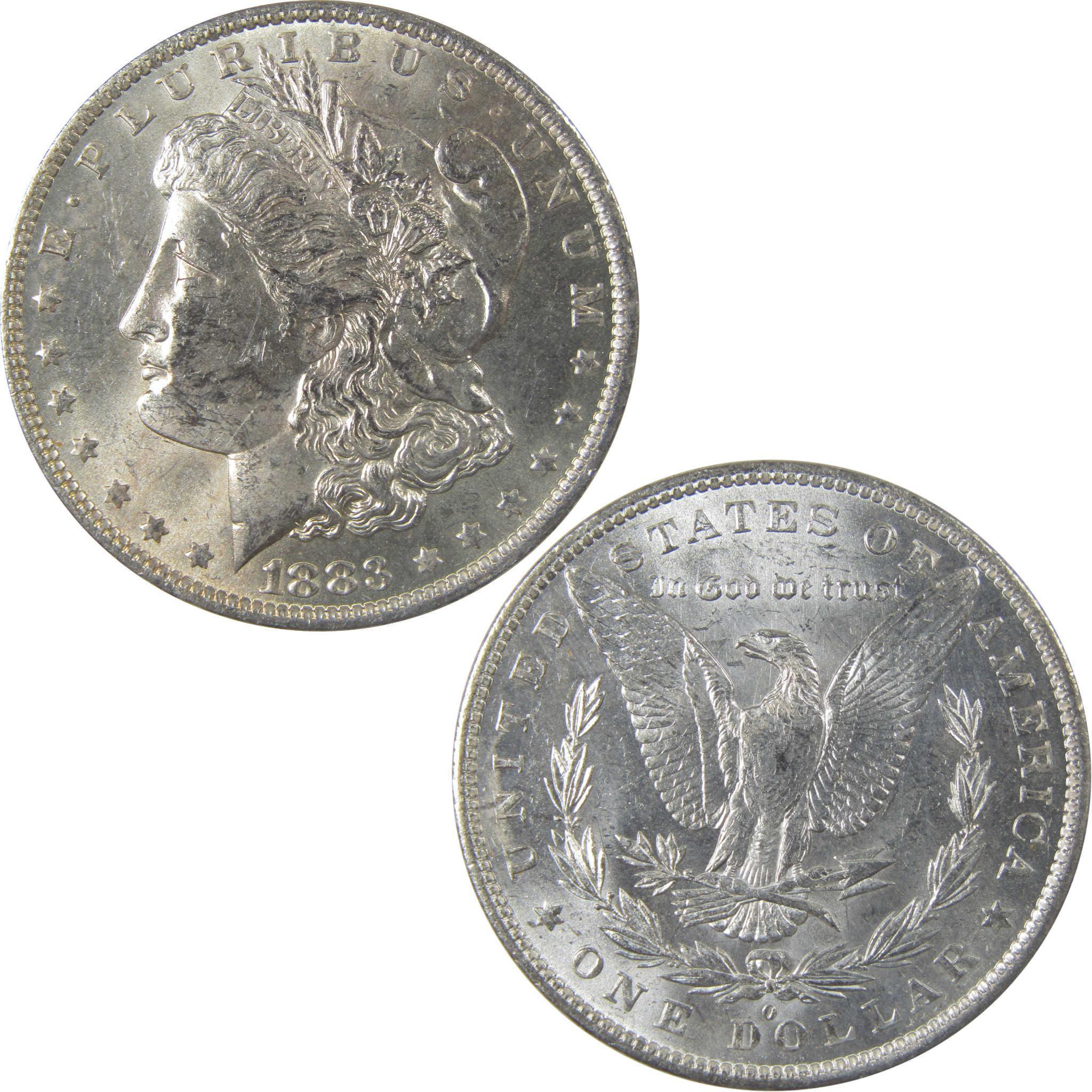 1883 O Morgan Silver Dollar Uncirculated Mint State Toned SKU:I24861