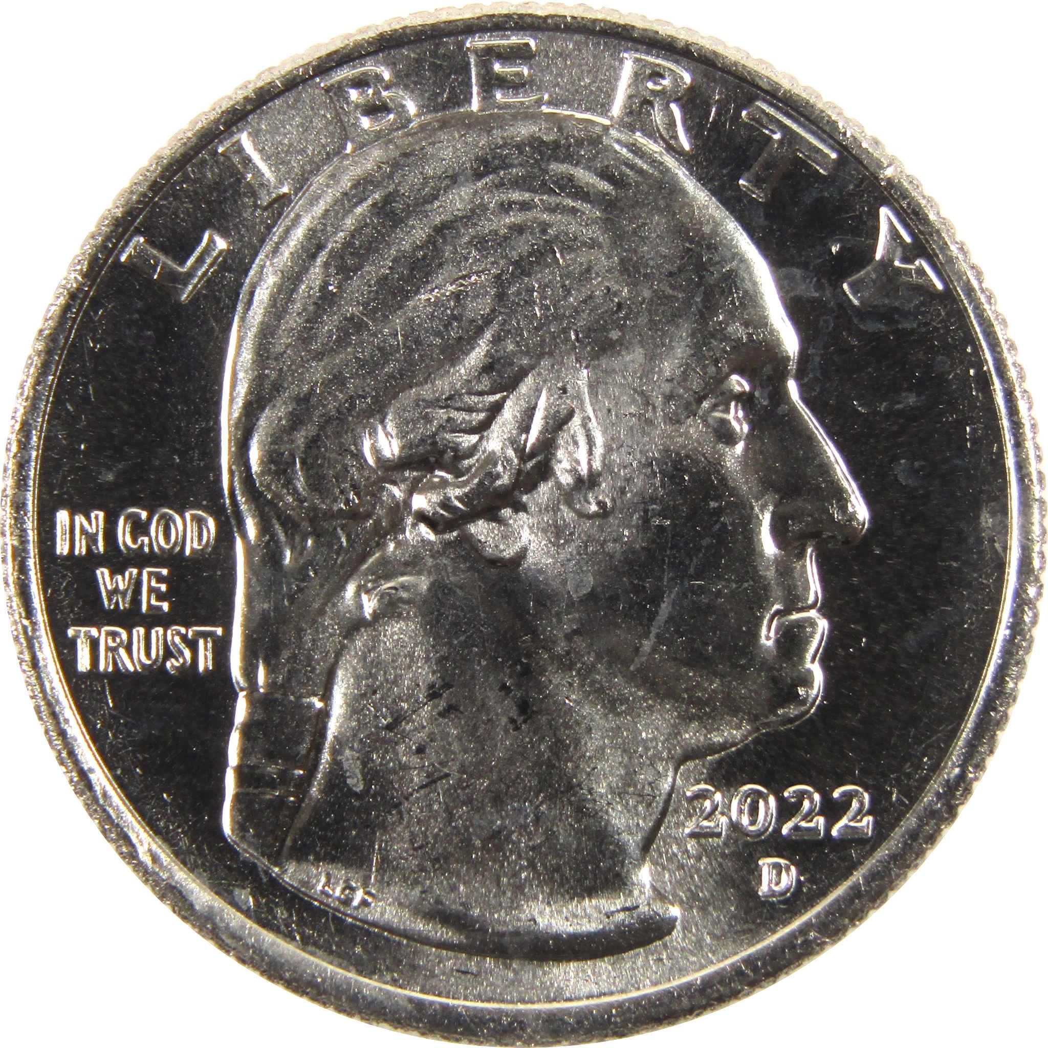 2022 D Sally Ride American Women Quarter BU Uncirculated Clad 25c Coin