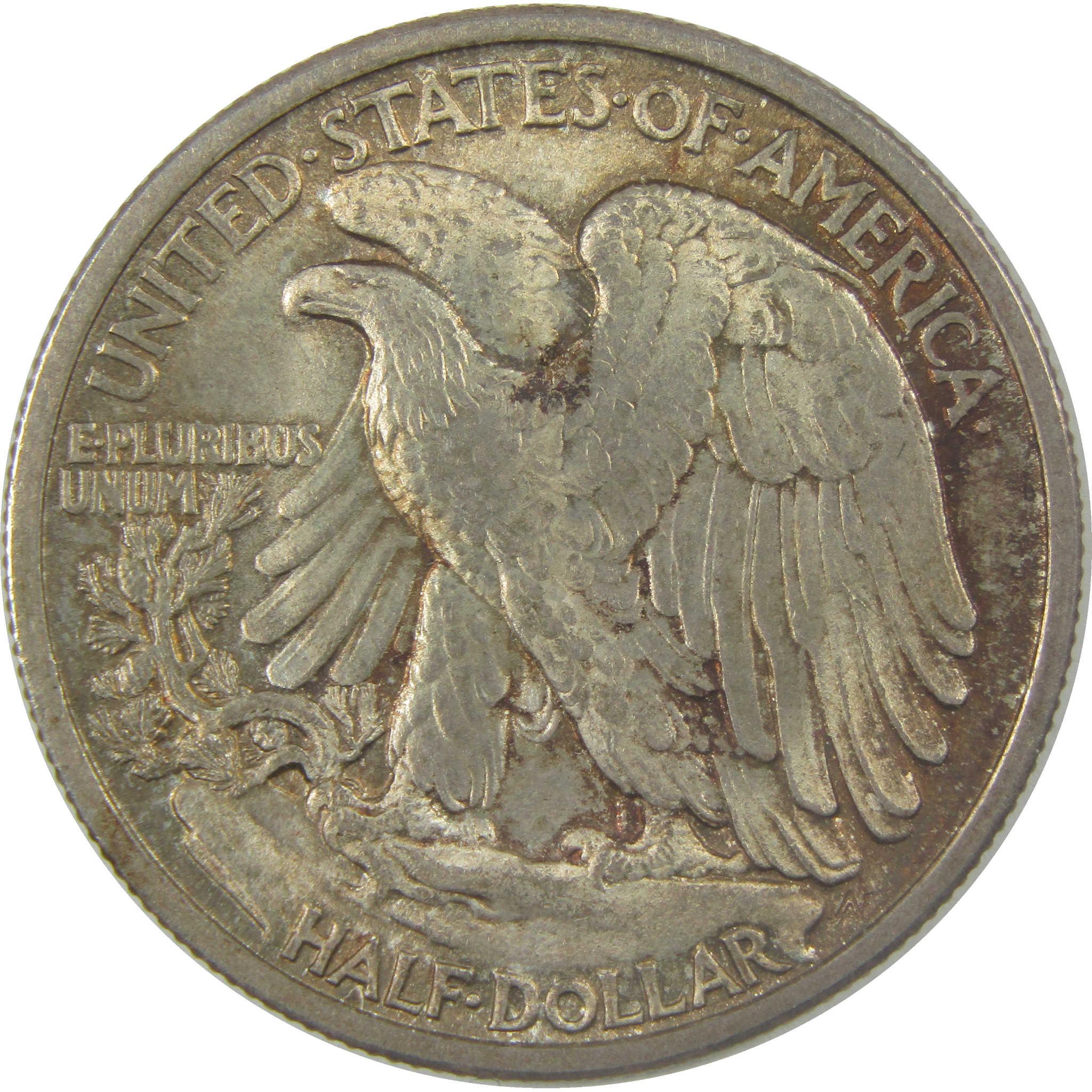 1917 Liberty Walking Silver Half Dollar Uncirculated Mint State