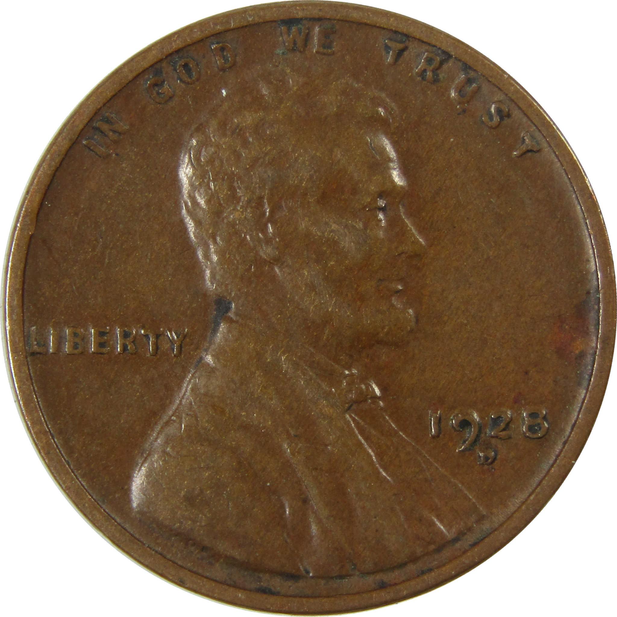 1928 D Lincoln Wheat Cent VF Very Fine Penny 1c Coin SKU:I27634
