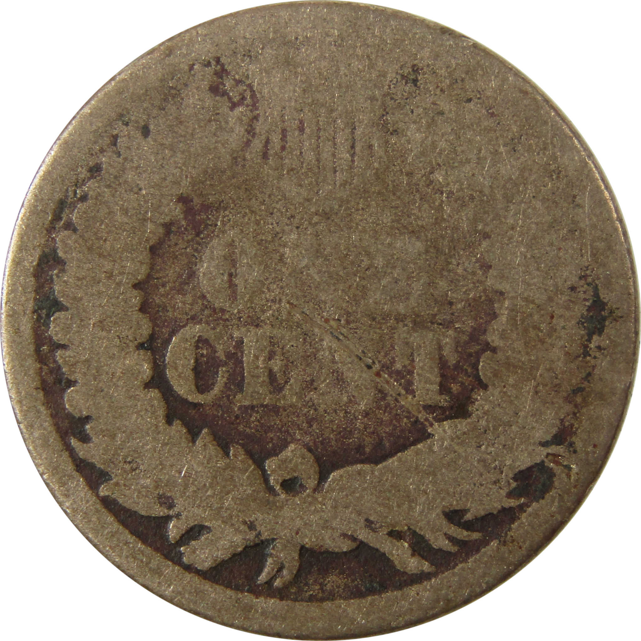 1861 Indian Head Cent G Good Details Penny 1c Coin SKU:CP1206