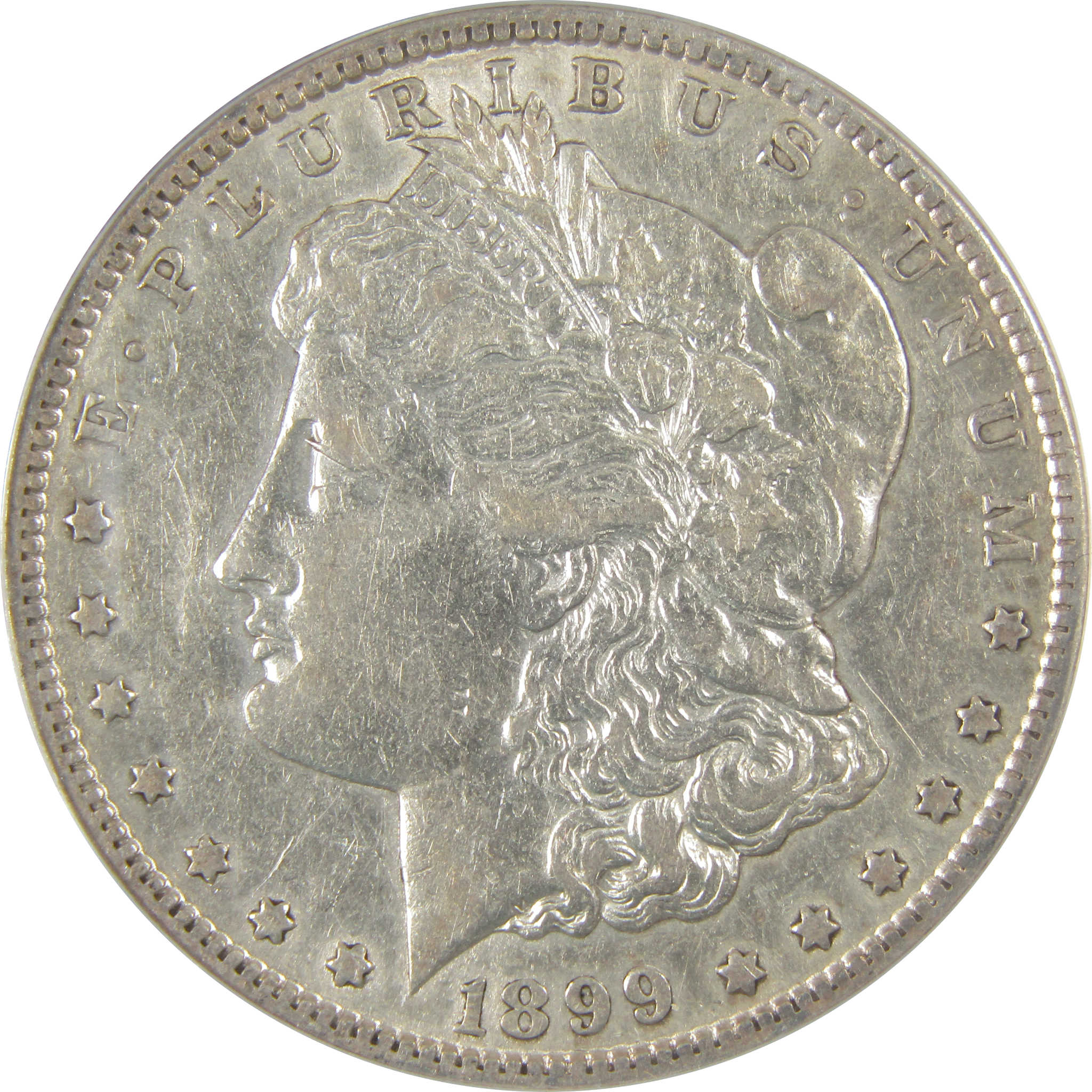 1899 S Morgan Dollar EF 40 Details ANACS Silver $1 Coin SKU:I19549 - Morgan coin - Morgan silver dollar - Morgan silver dollar for sale - Profile Coins & Collectibles