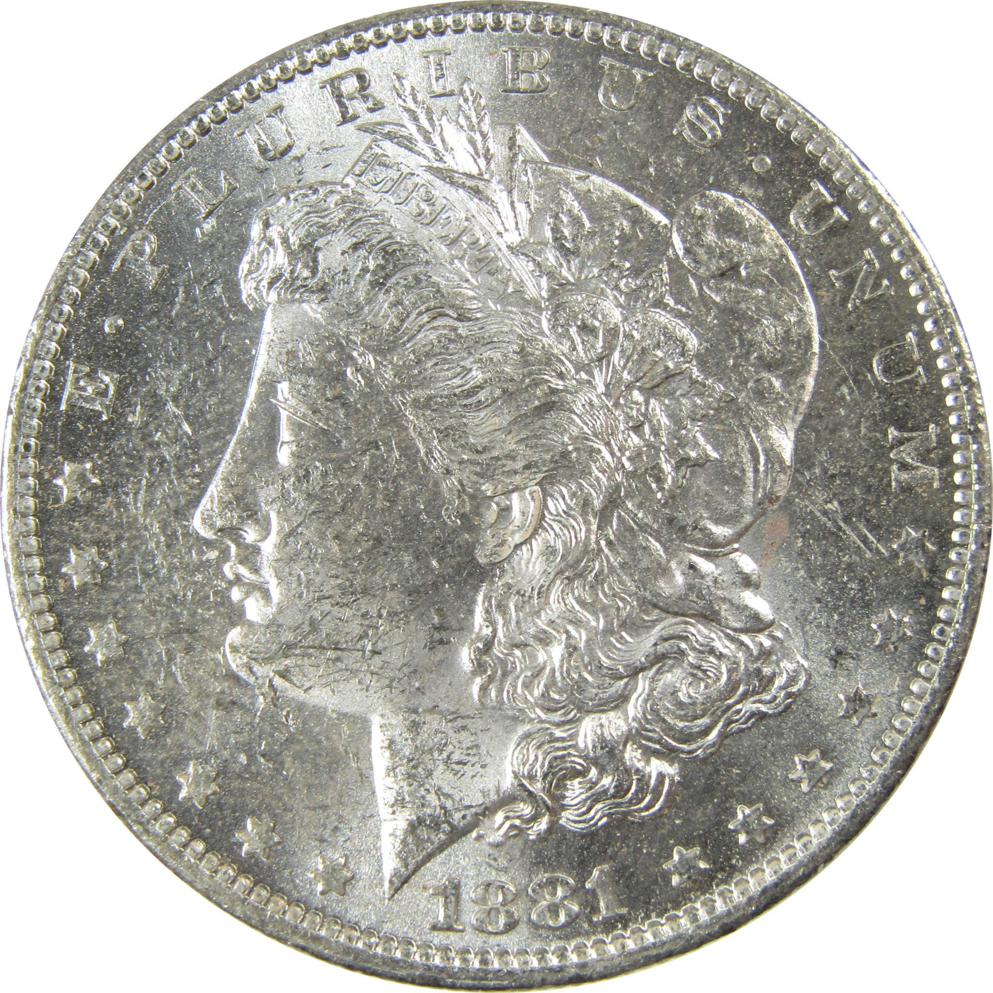 1881 O Morgan Silver Dollar Uncirculated Mint State $1 Coin SKU:I27699 - Morgan coin - Morgan silver dollar - Morgan silver dollar for sale - Profile Coins & Collectibles
