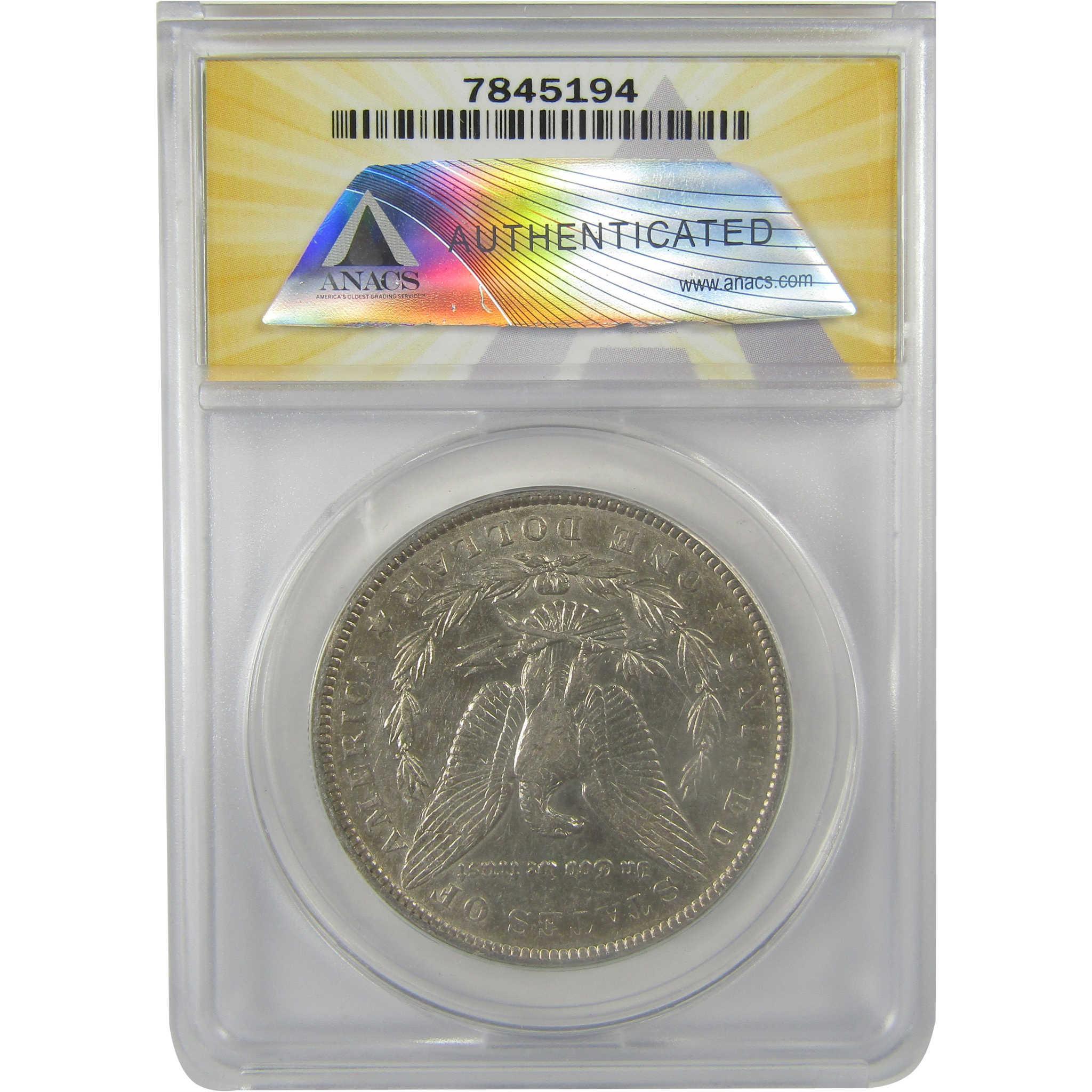 1901 Morgan Dollar AU 50 Details ANACS Silver $1 Coin SKU:I21272 - Morgan coin - Morgan silver dollar - Morgan silver dollar for sale - Profile Coins & Collectibles