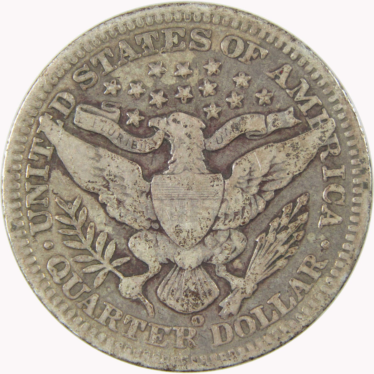 1903 O Barber Silver Quarter VG Very Good 25c Coin Collectible