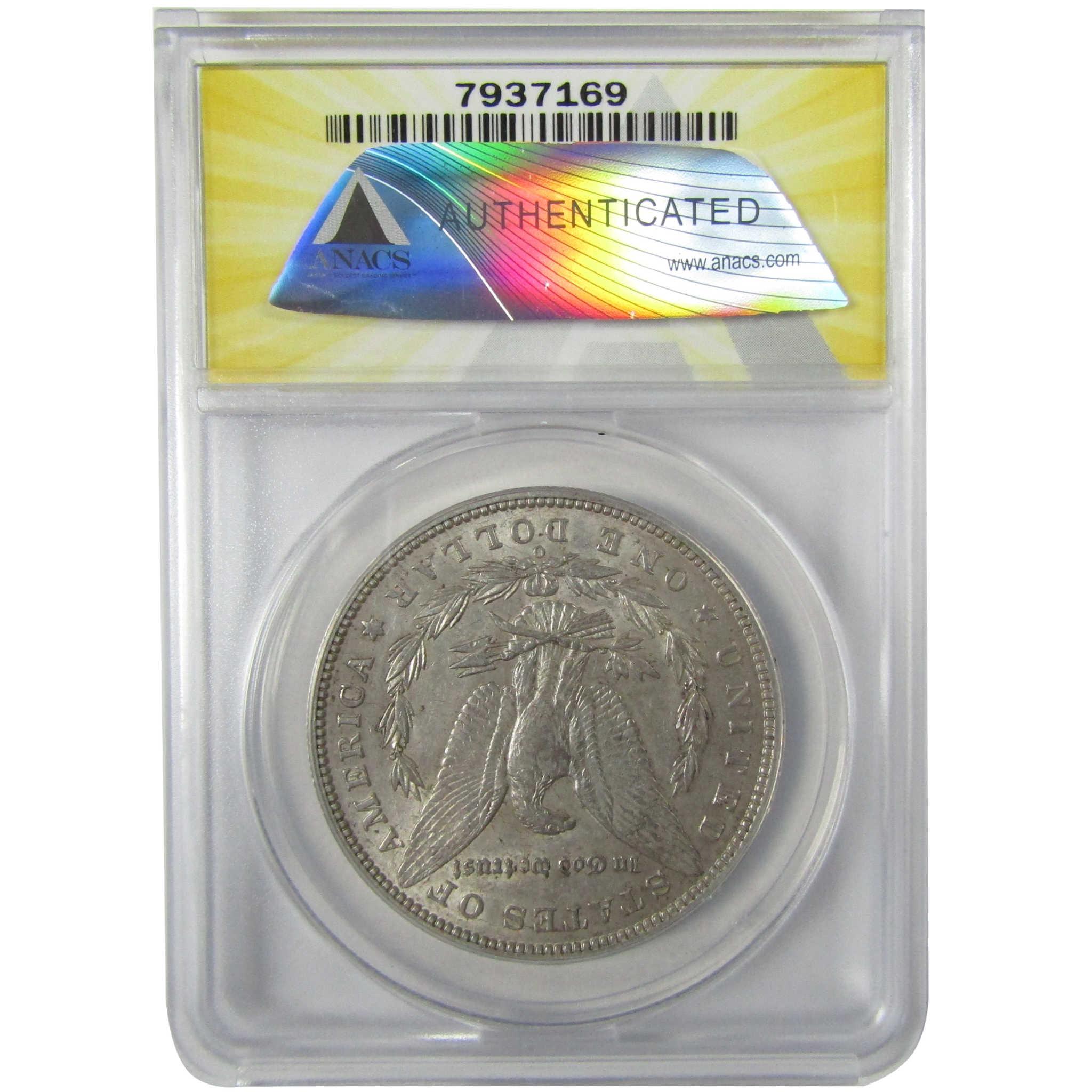 1897 O Morgan Silver Dollar EF 45 ANACS $1 Coin Collectible SKU:I27994 - Morgan coin - Morgan silver dollar - Morgan silver dollar for sale - Profile Coins & Collectibles