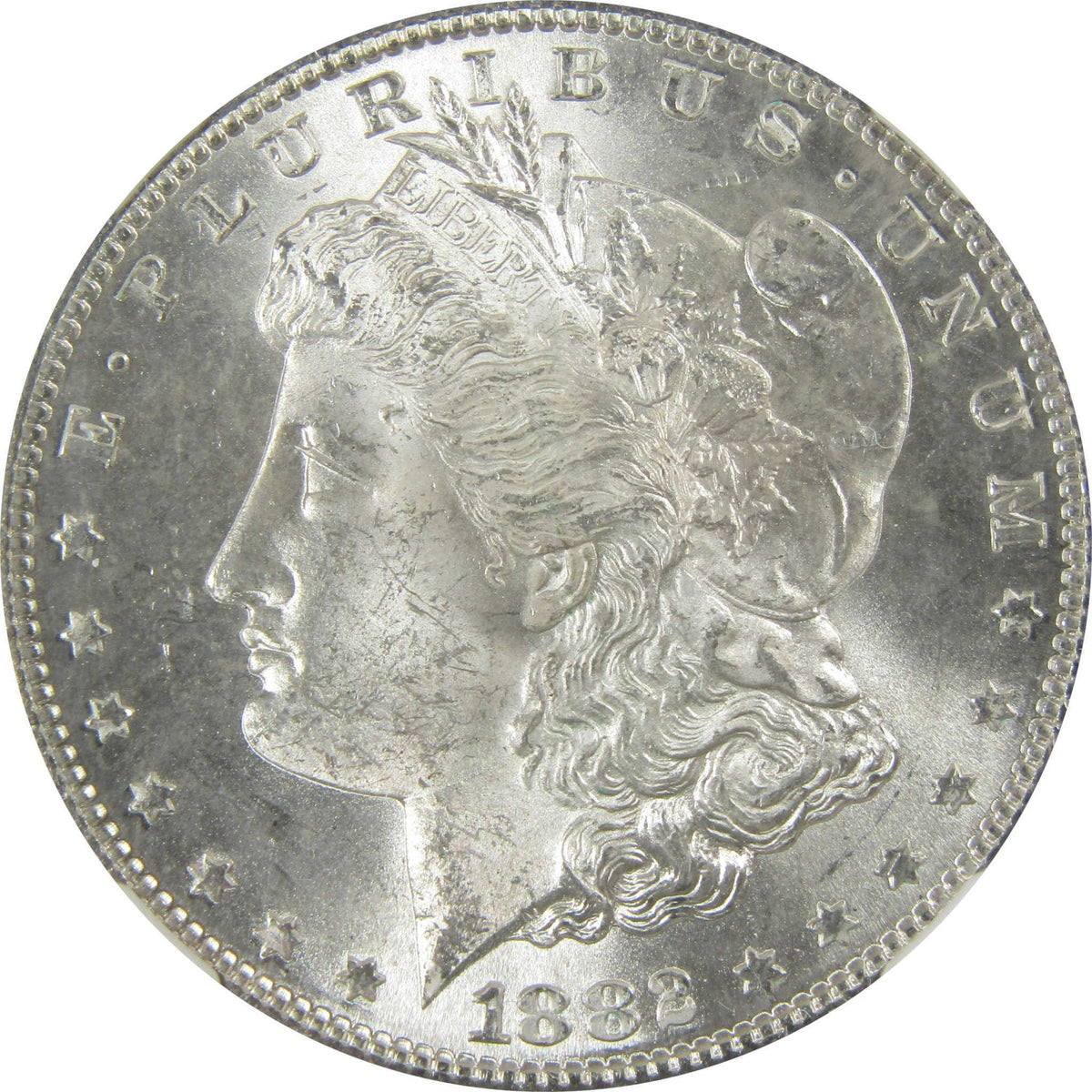 1882 S Morgan Silver Dollar MS 63 NGC Uncirculated $1 Coin SKU:CP392 - Morgan coin - Morgan silver dollar - Morgan silver dollar for sale - Profile Coins & Collectibles