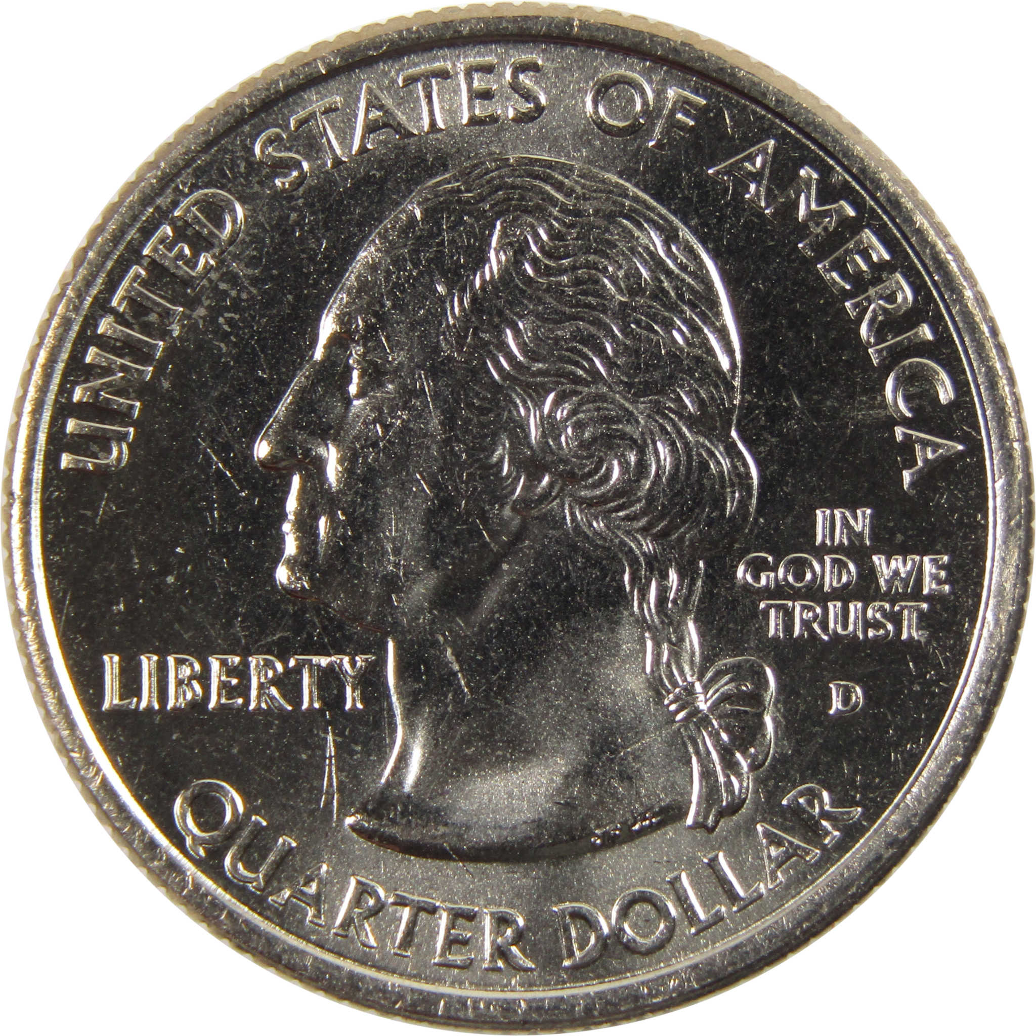 2001 D New York State Quarter BU Uncirculated Clad 25c Coin