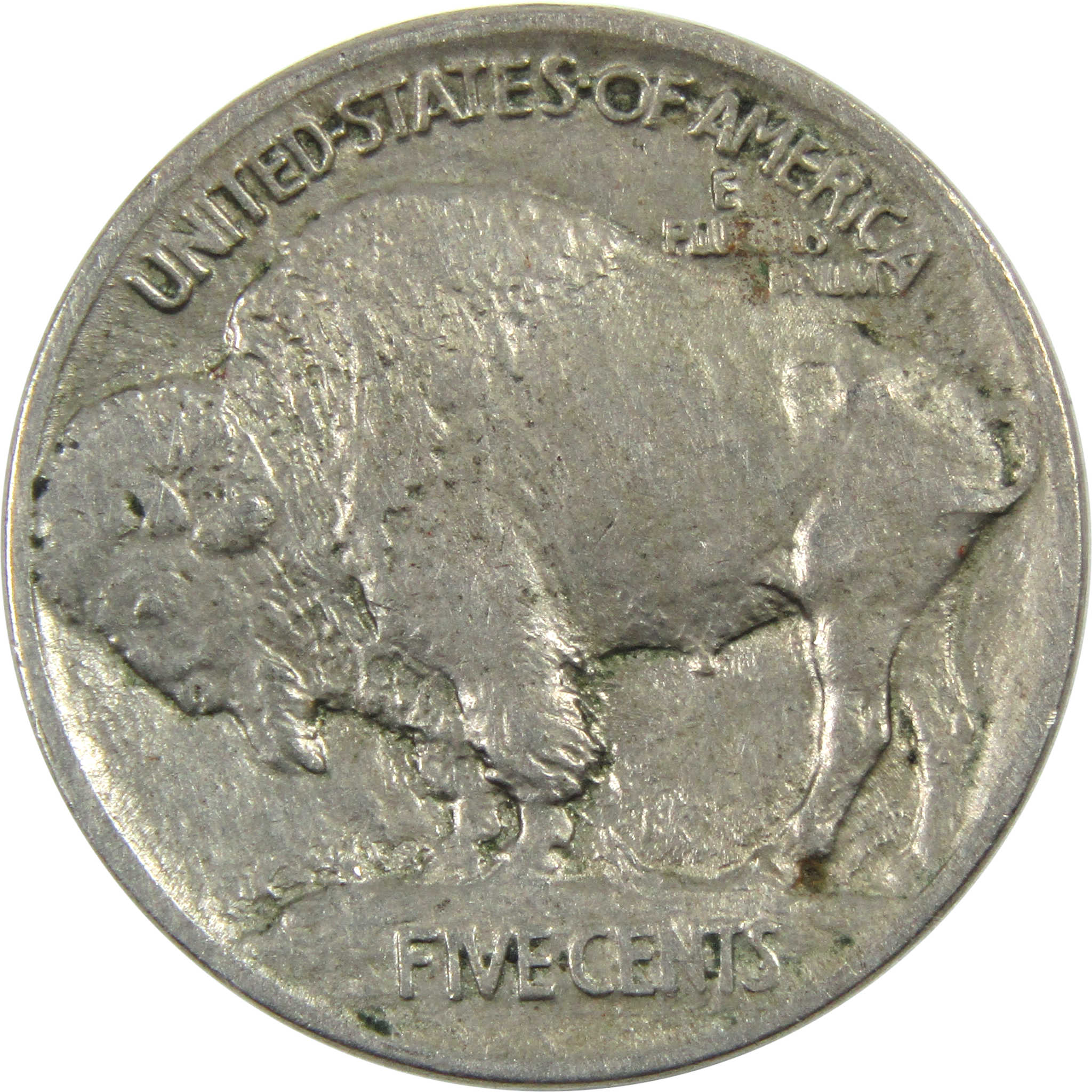 1913 Type 1 Indian Head Buffalo Nickel VF Very Fine 5c Coin SKU:I12991
