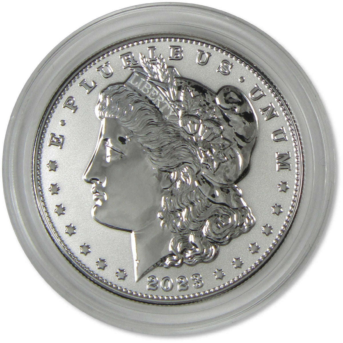 2023 Morgan and Peace Dollar Reverse Proof Two-Coin Set OGP COA