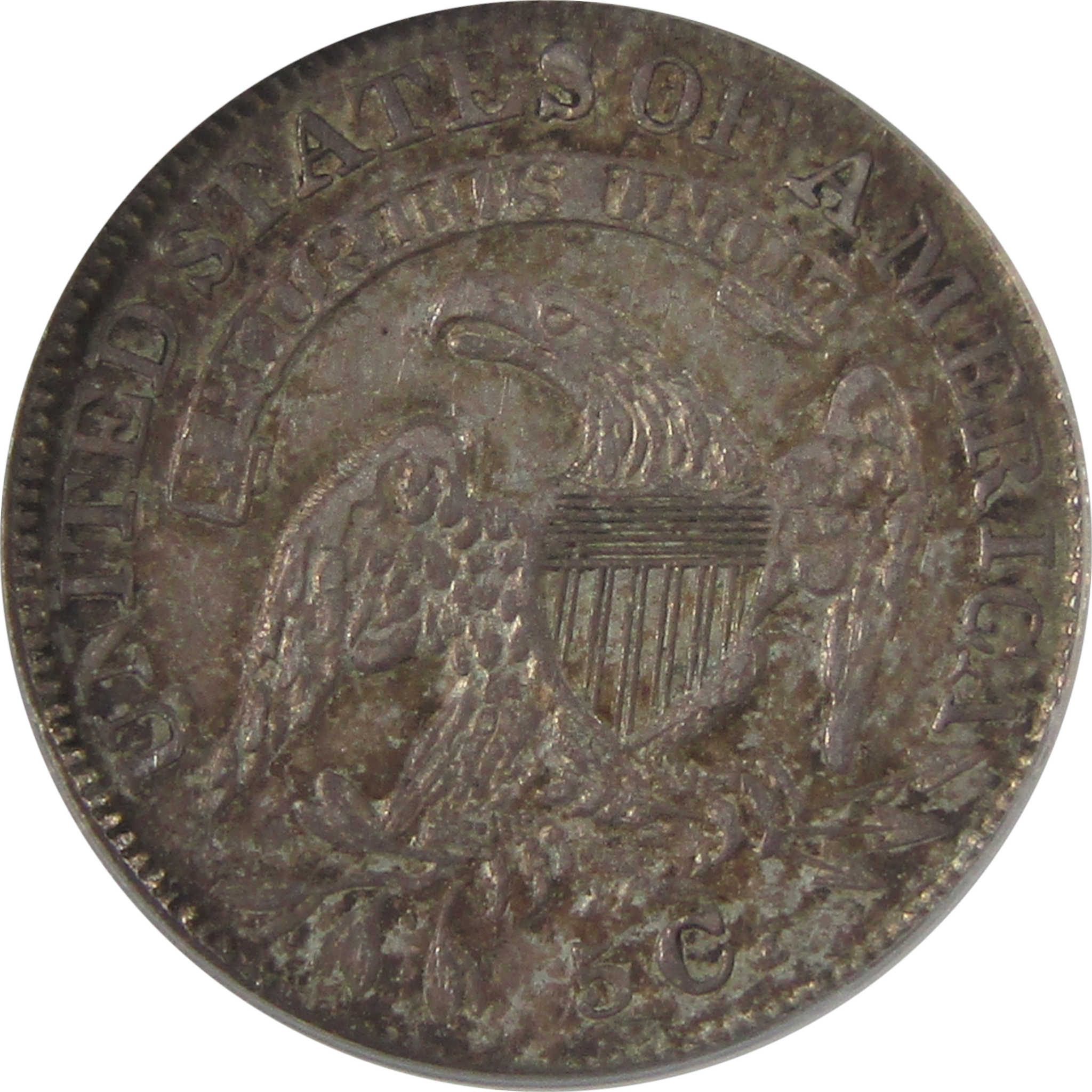 1835 Small Date and 5C Capped Bust Half Dime EF 45 ANACS SKU:I23682