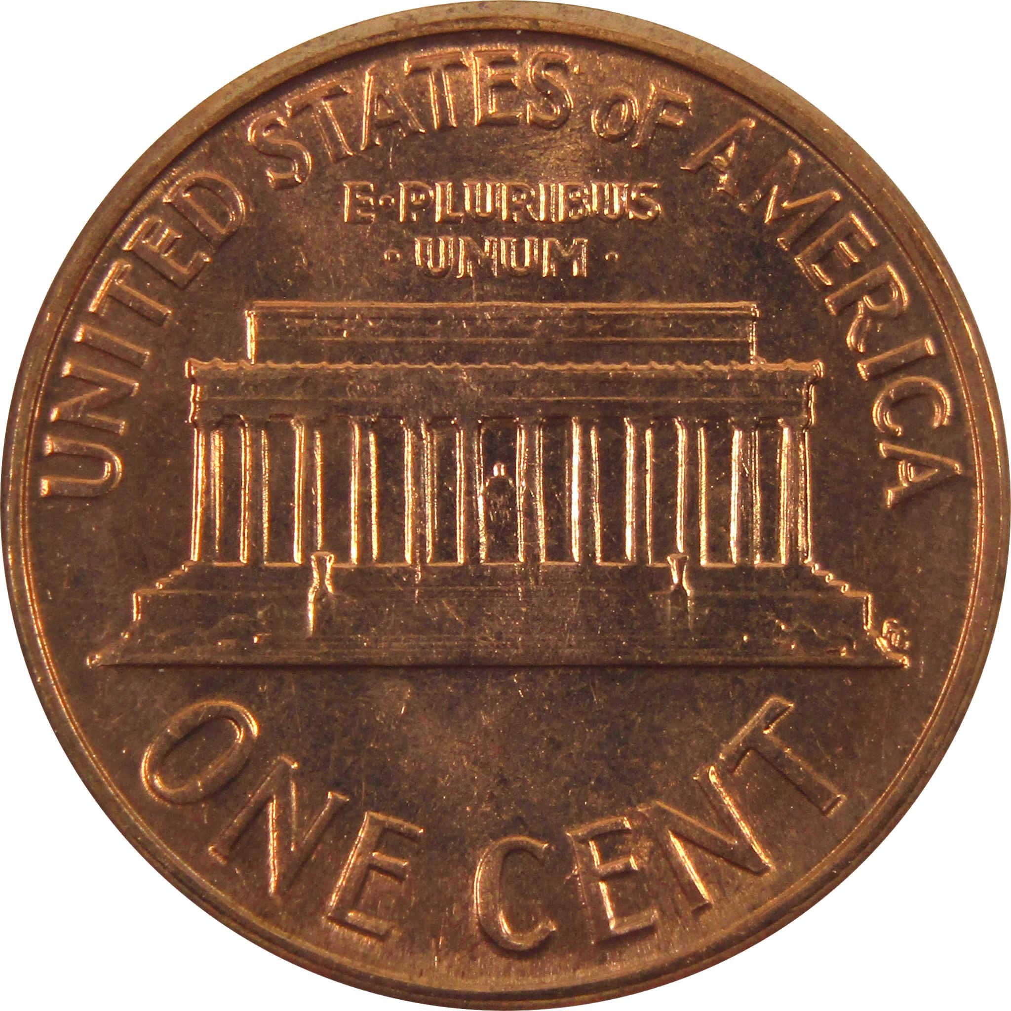 1961 D Lincoln Memorial Cent BU Uncirculated Penny 1c Coin