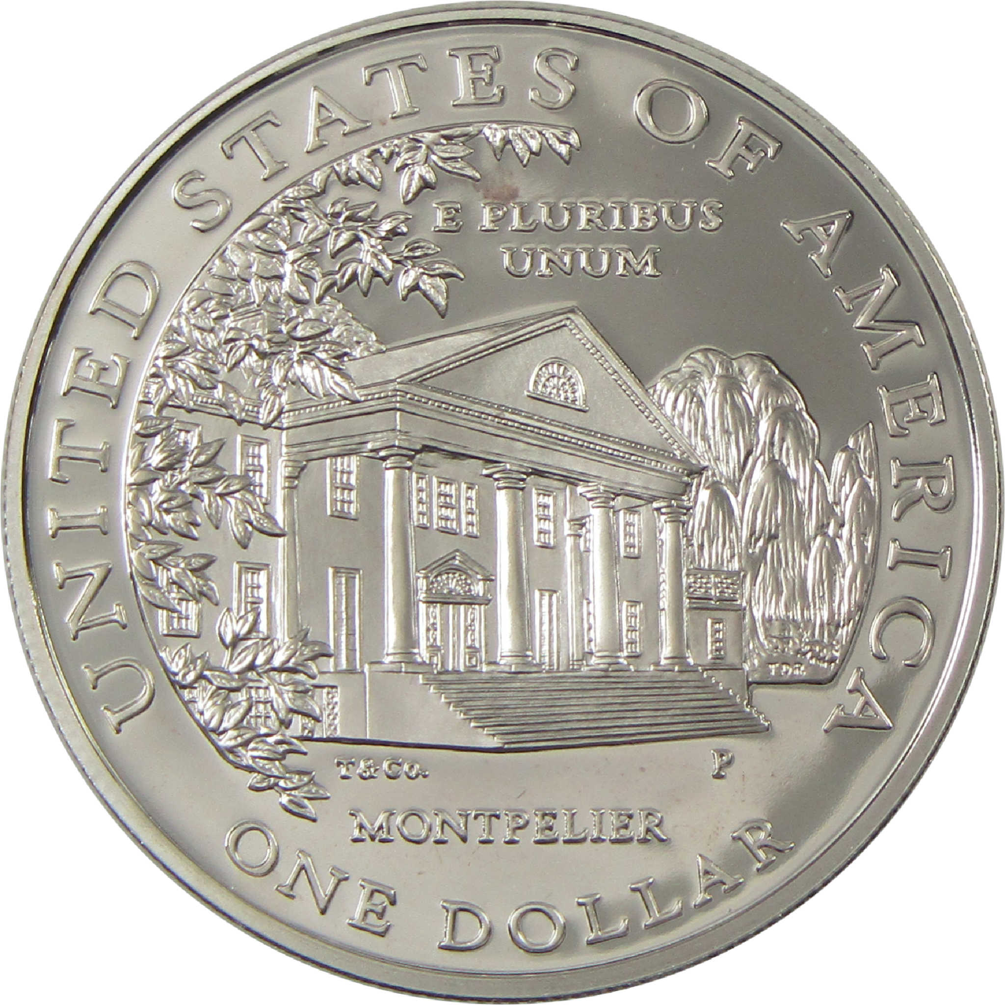 Dolley Madison Commemorative Dollar 1999 P Choice Proof Silver $1 Coin