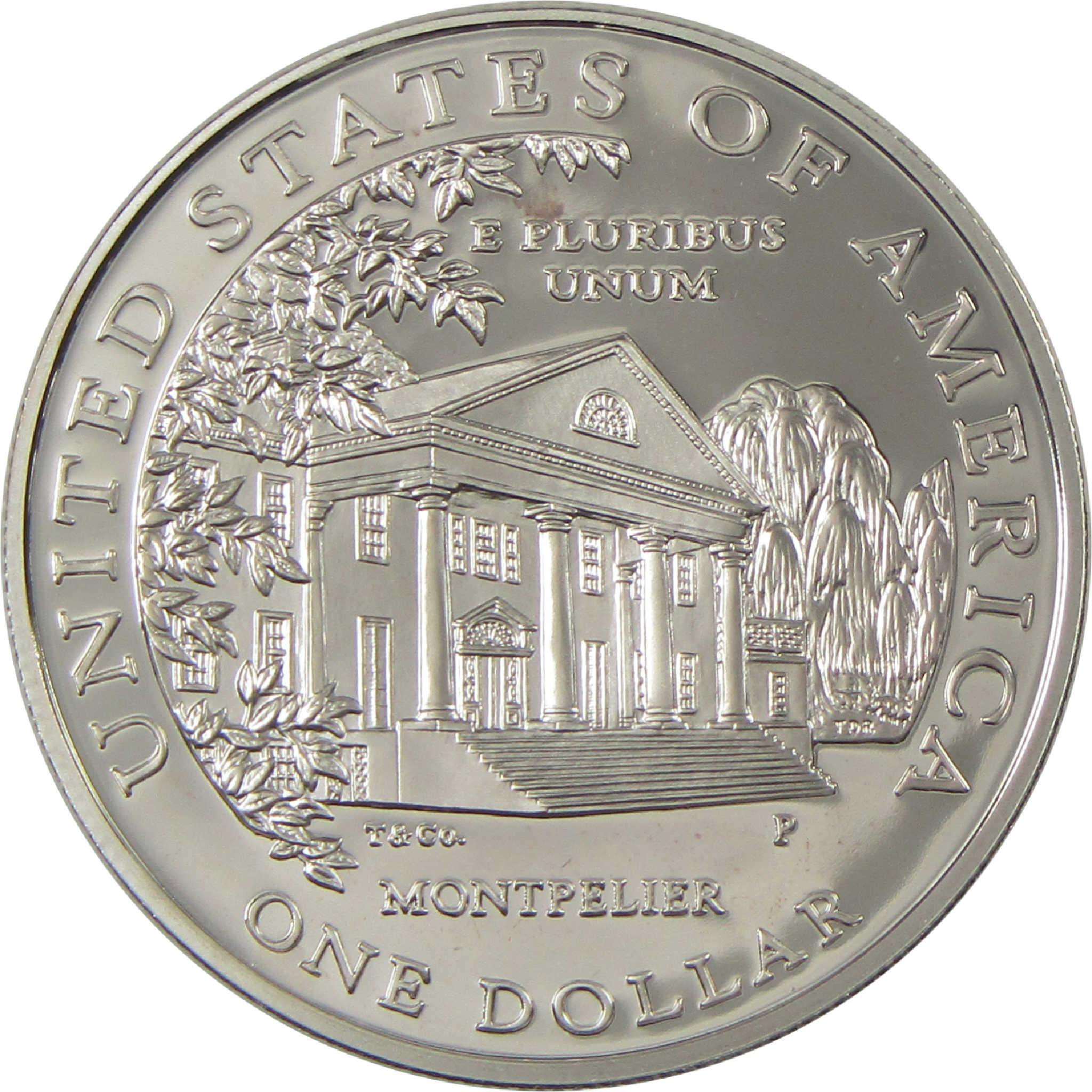 1999 P Dolley Madison Commemorative Silver Dollar Proof $1 Coin