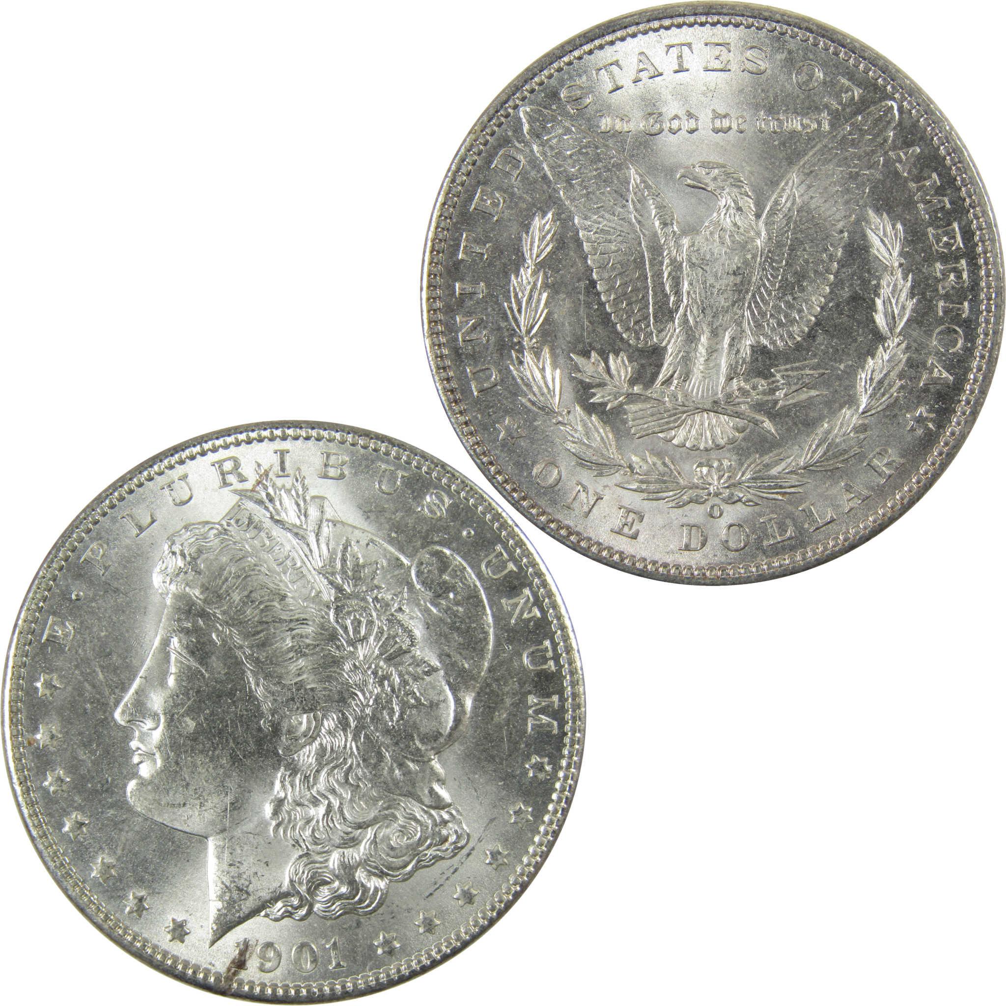 1901 O Morgan Silver Dollar Uncirculated Mint State $1 Coin SKU:I27800 - Morgan coin - Morgan silver dollar - Morgan silver dollar for sale - Profile Coins & Collectibles